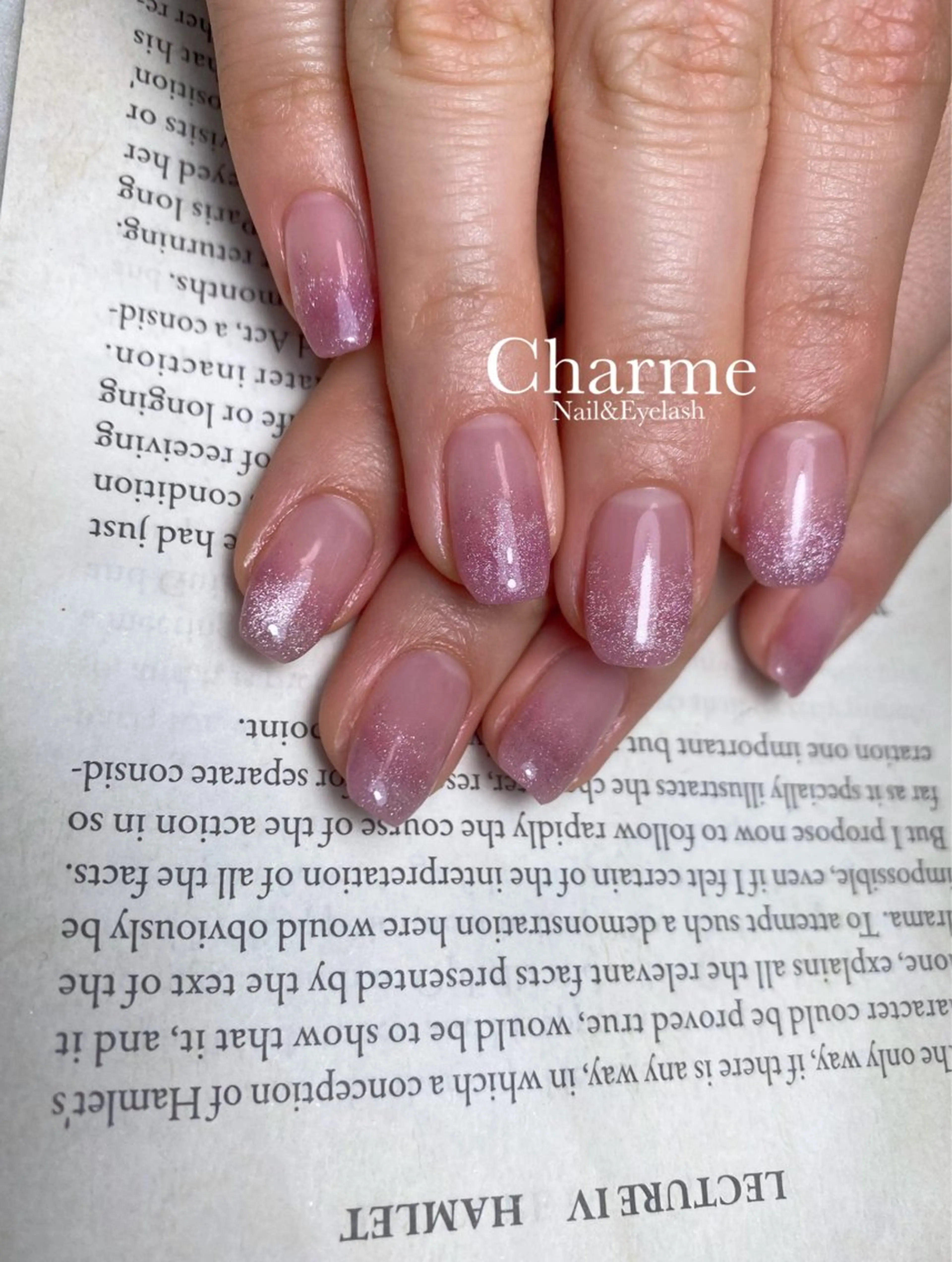 ネイル グラデーション ハンドネイル 🌿Charme🌿 MAIのネイルデザイン
