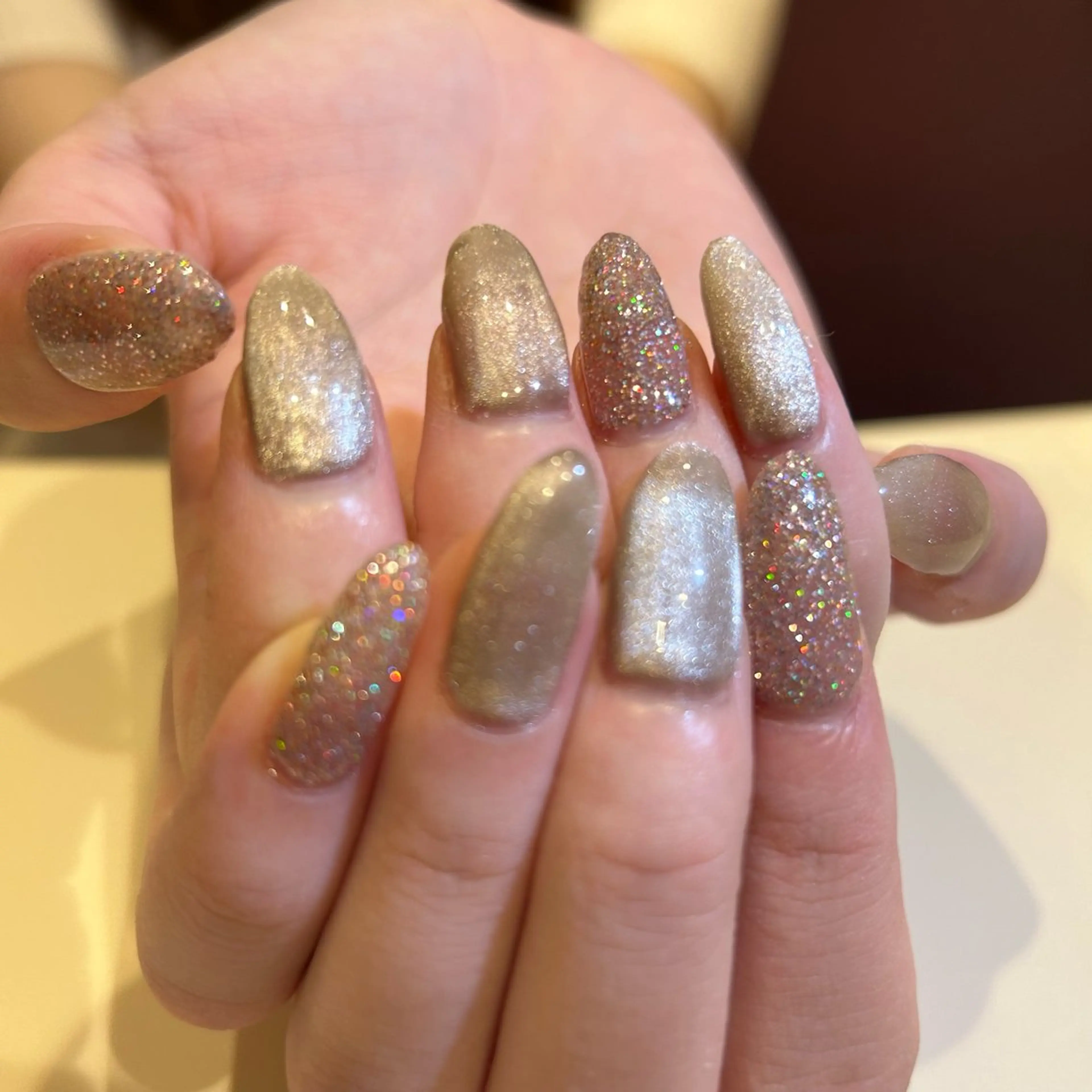 ネイル フラッシュネイル マグネットネイル ハンドネイル ハンドケア Amys nail ハナのネイルデザイン