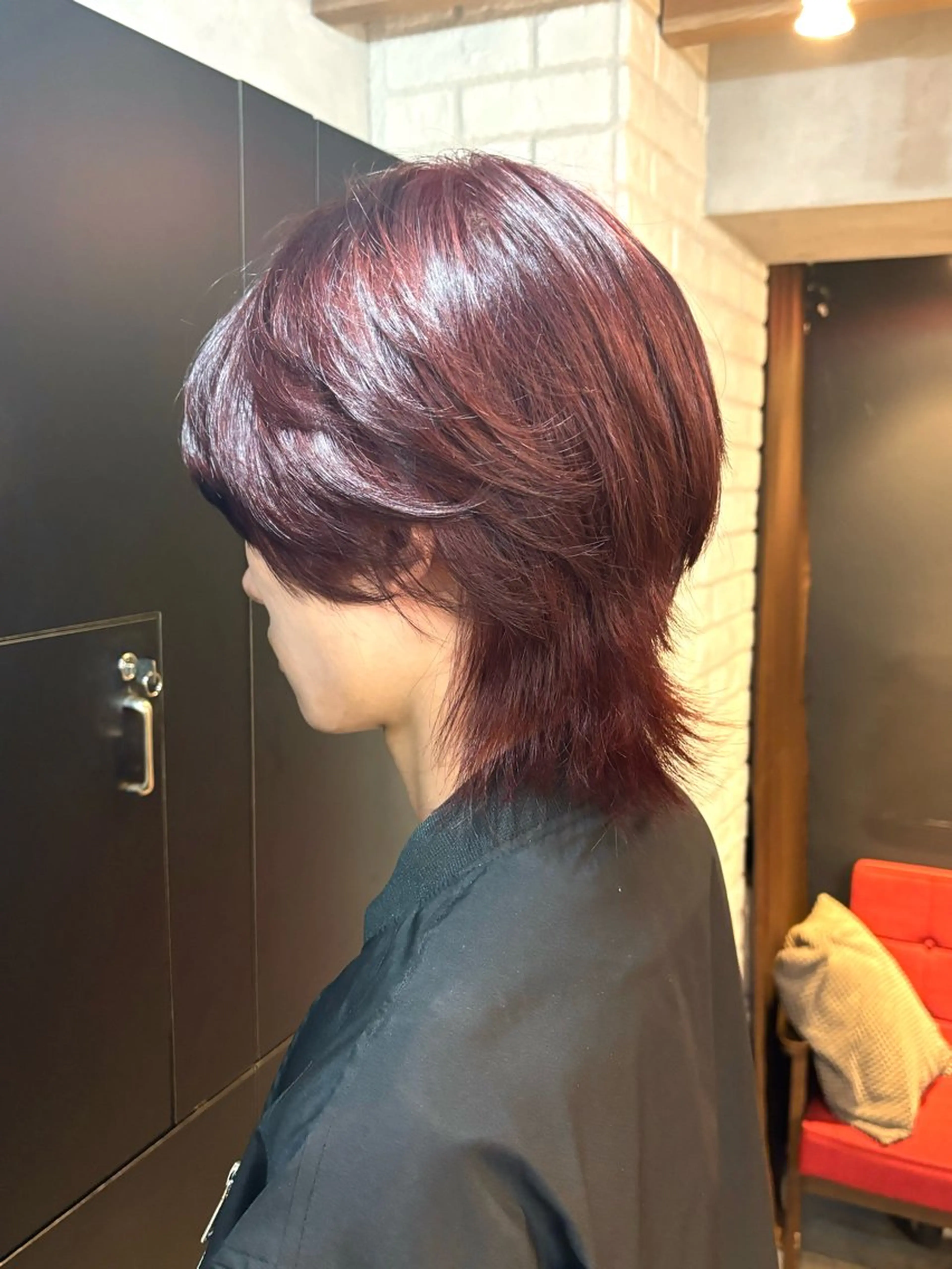 カラー メンズ ヘアカラー トリートメント 飯田 晟恭のヘアスタイル