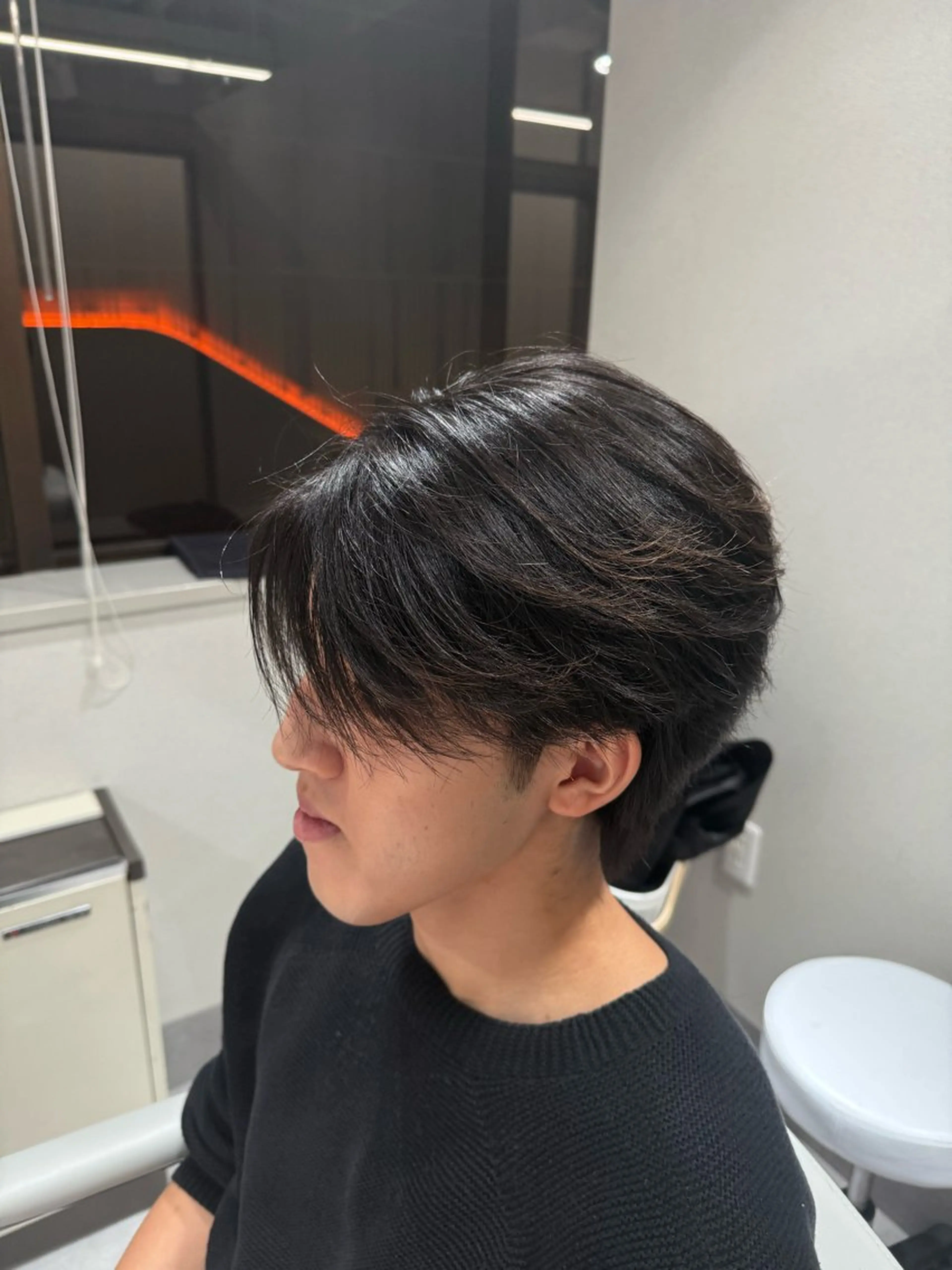 メンズカット＋スタイリングの写真