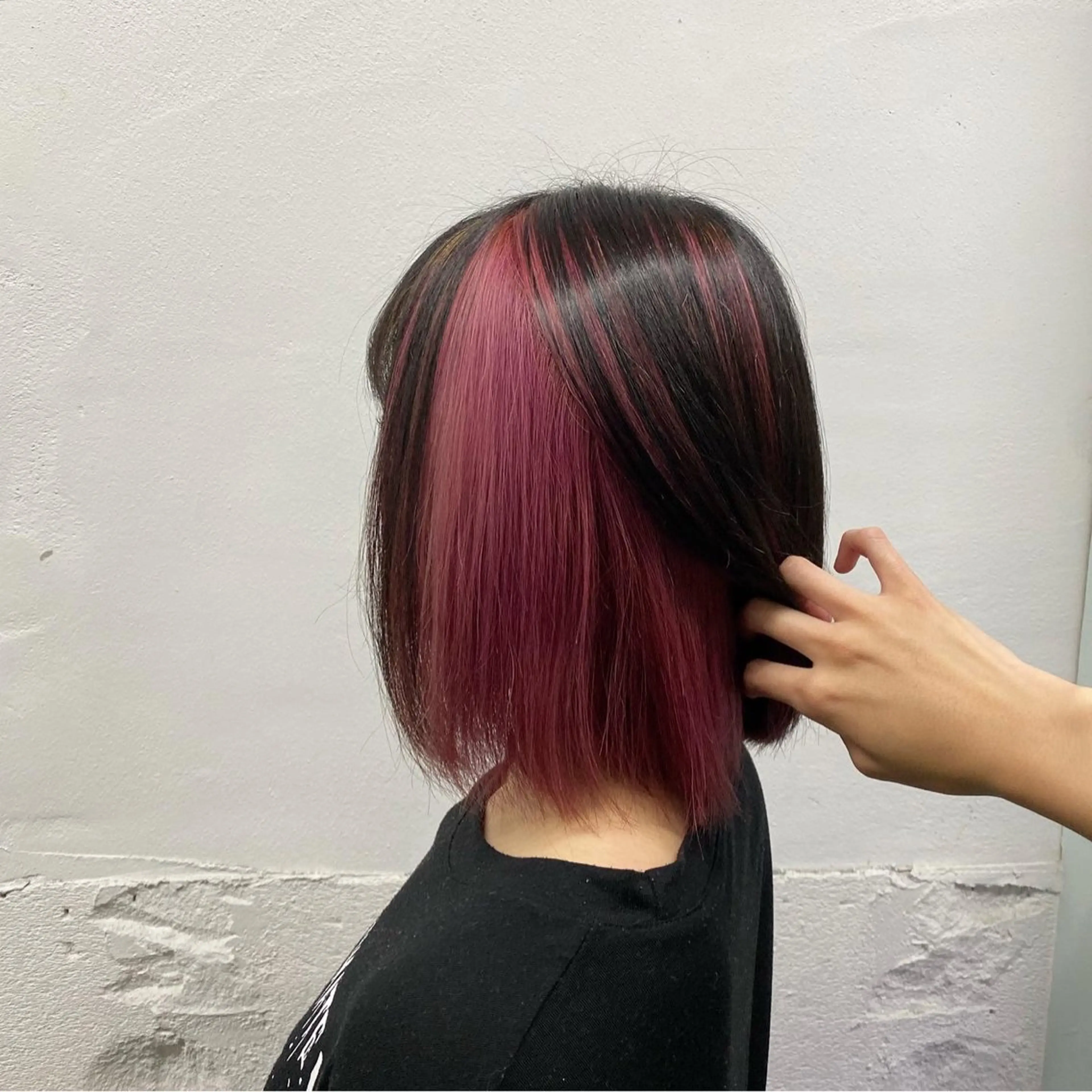 ショート カラー ダブルカラー 🍓URARA 🥀最強ハイトーン❤のヘアスタイル