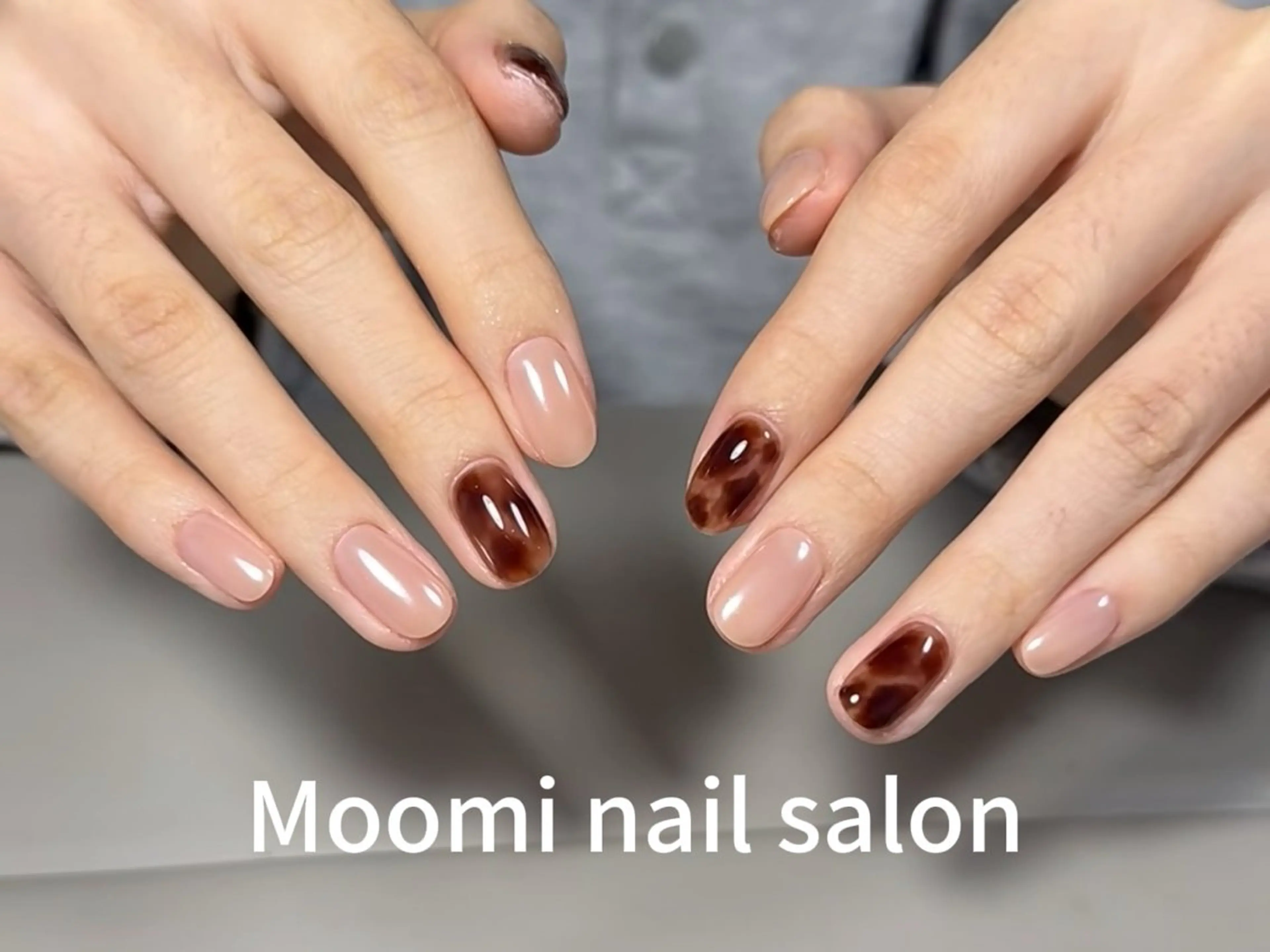 ネイル ハンドネイル Moomi あずりのネイルデザイン