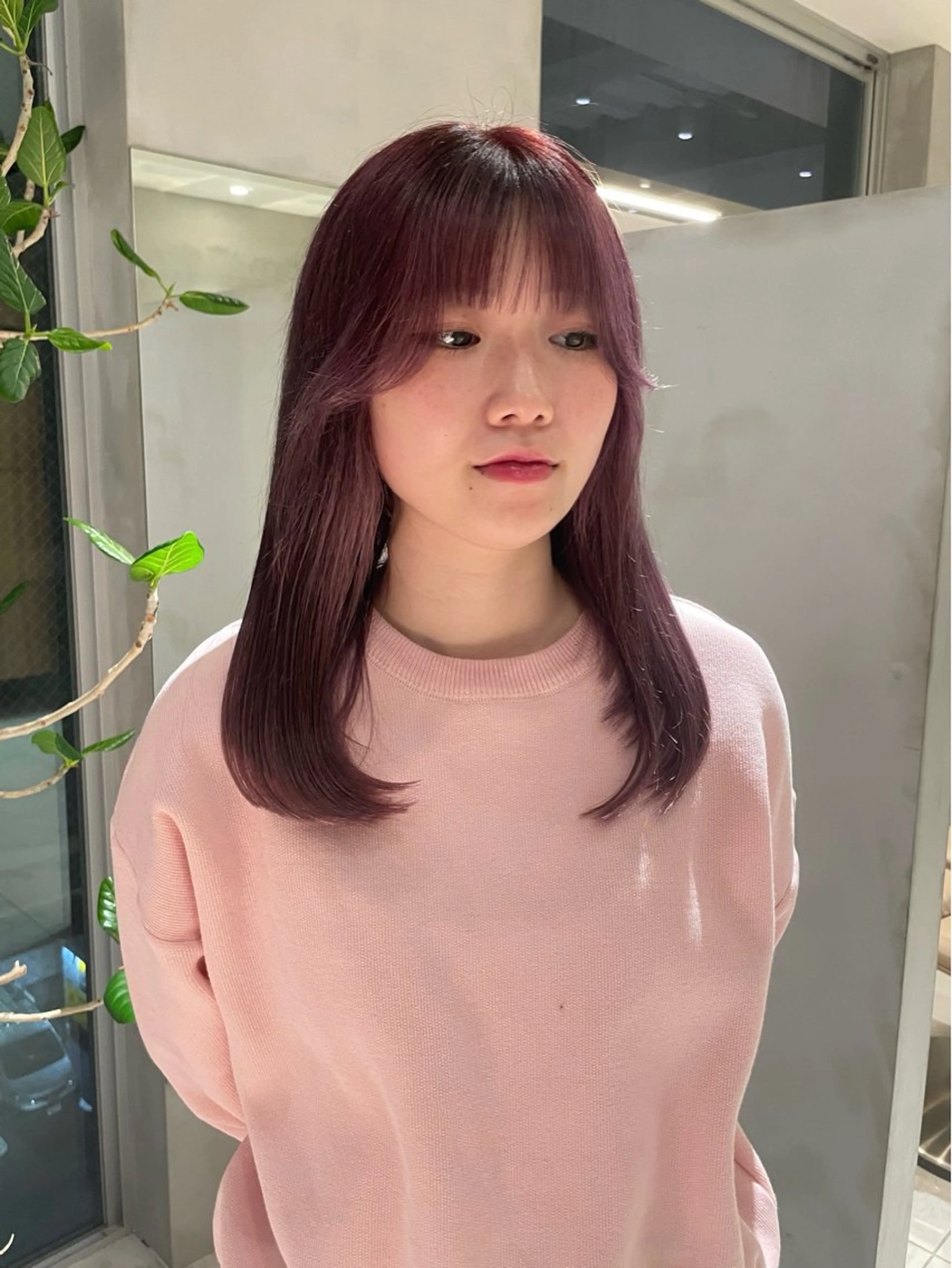 セミロング ヘアカラー RIN⌇ メンズ⌇ 艶カラー🌙のヘアスタイル