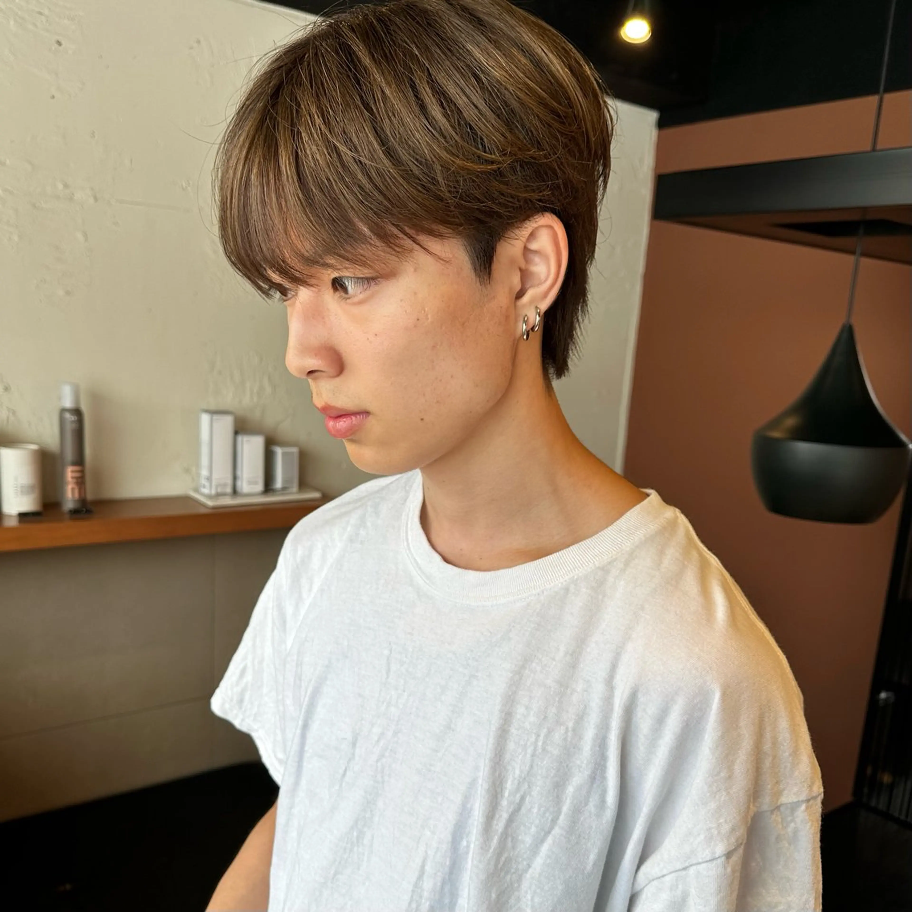 メンズ 無料カットモデル ユナのヘアスタイル