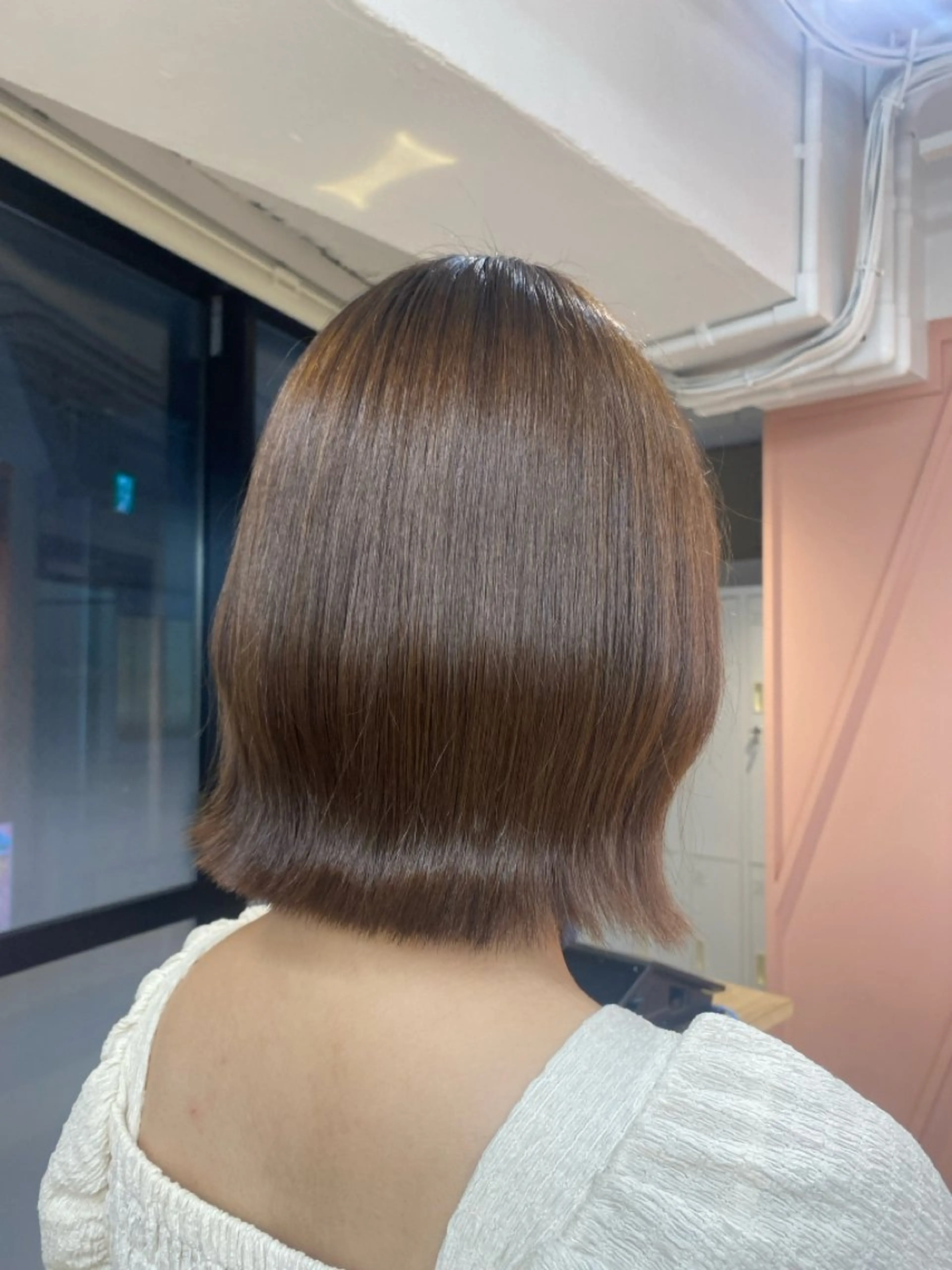 カラー グレージュ a. ririのヘアスタイル