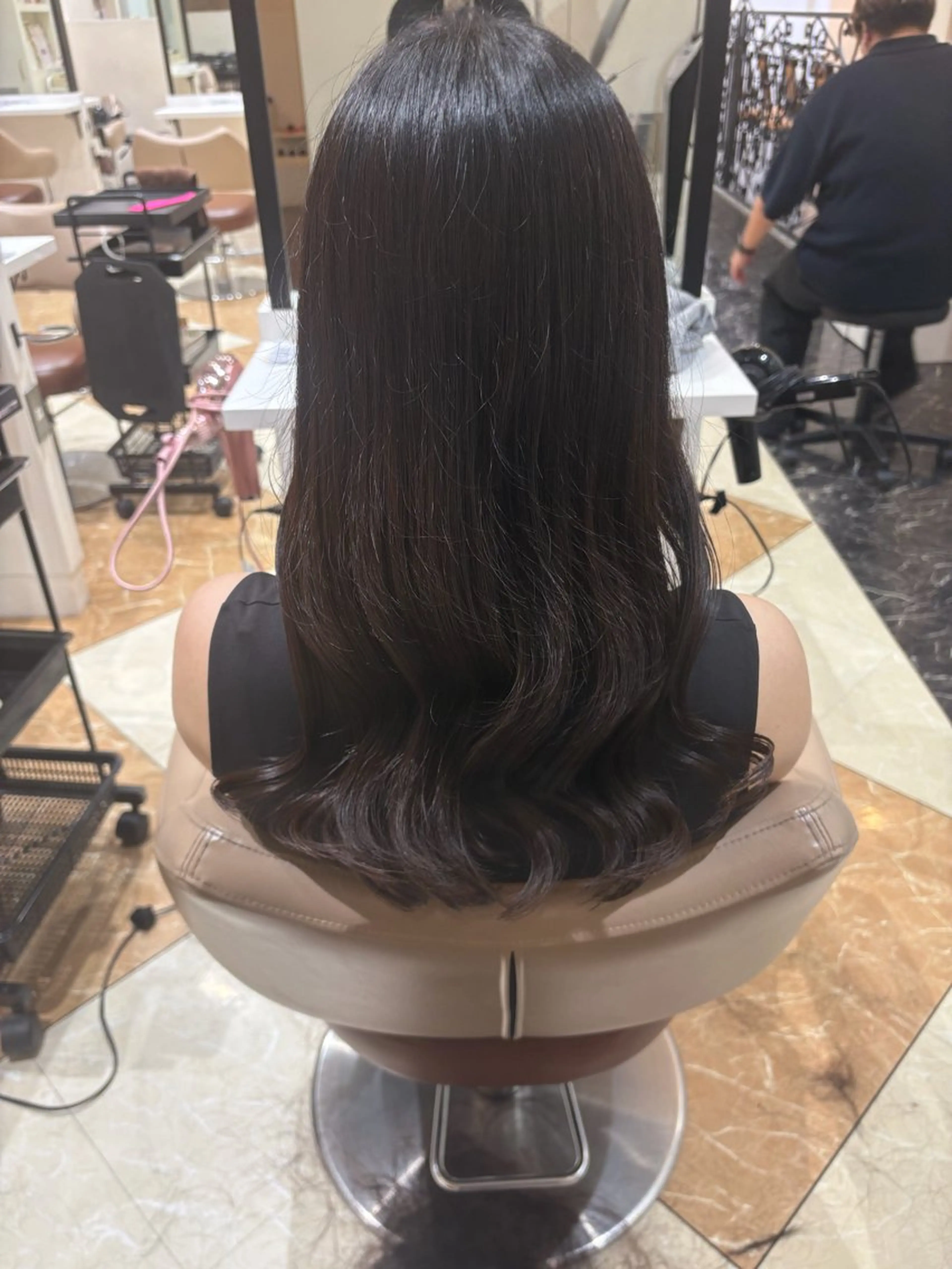 ロング ヘアカラー 髪質改善 なーこ🌈💖のヘアスタイル