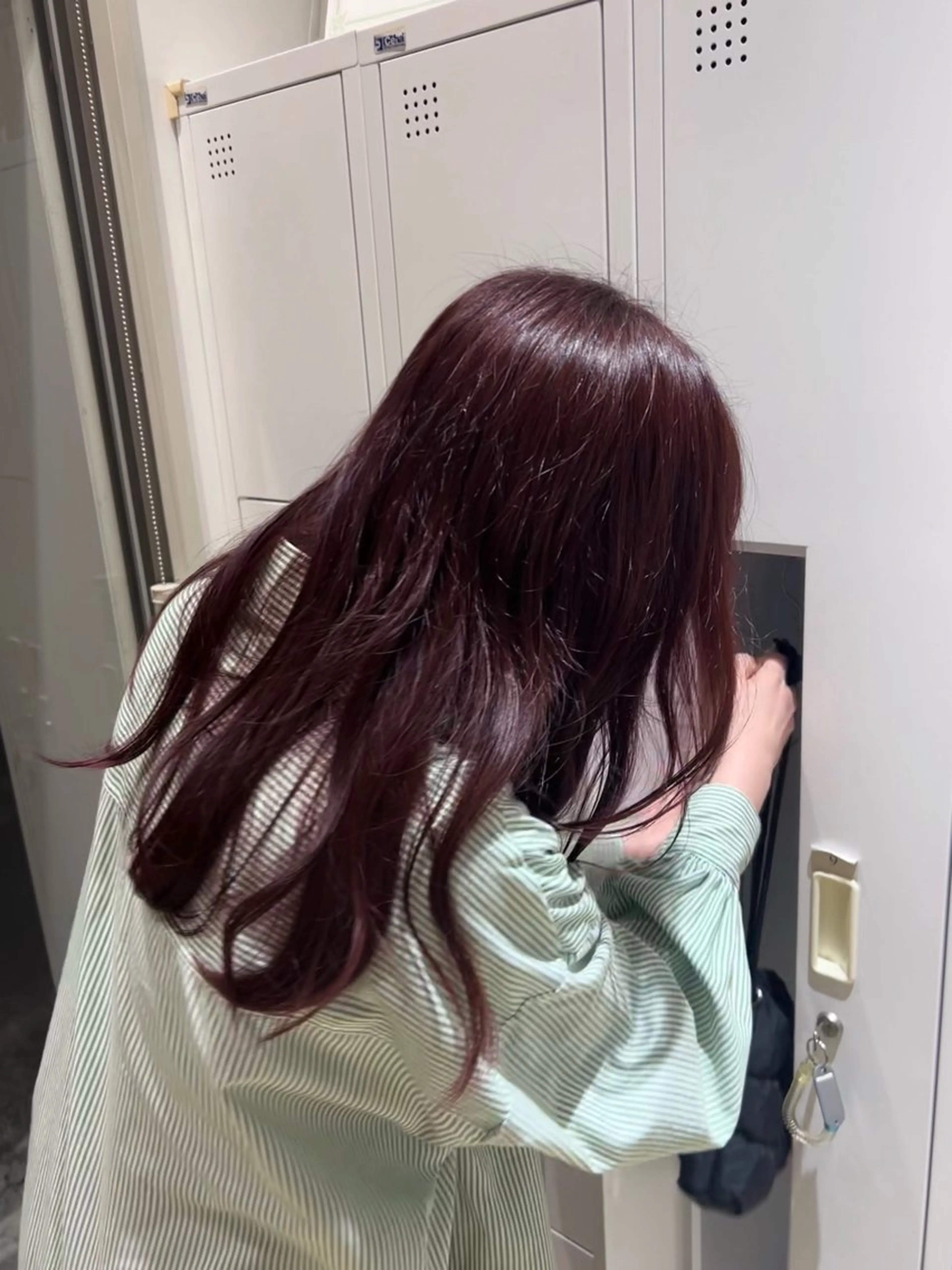 セミロング カラー ブリーチ balance.ハレまち通り岡山駅前店所属・BALANCE. / HANAのヘアスタイル