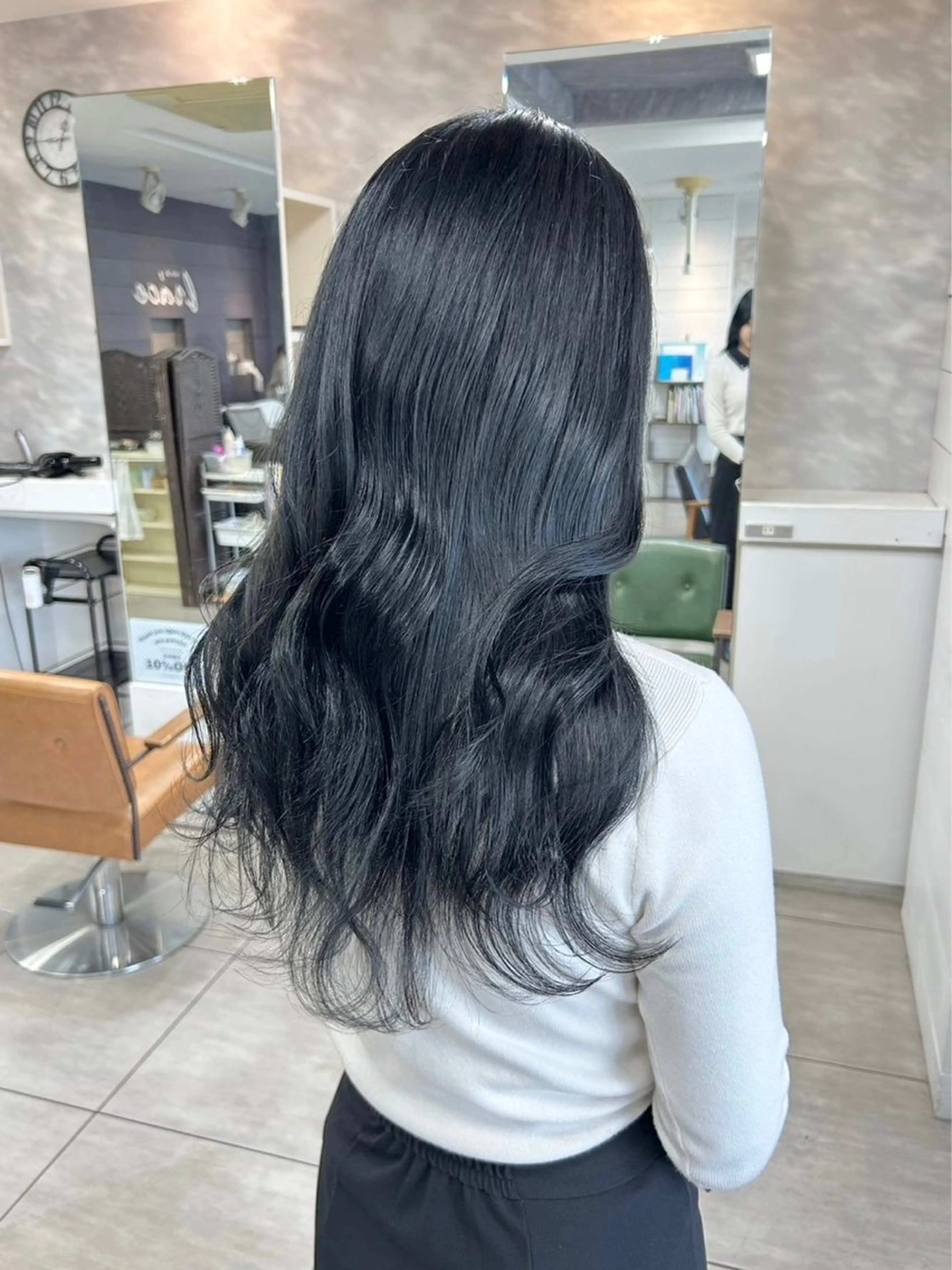 ロング ヘアカラー トリートメント 🫧艶髪カラー🫧 森本くるみのヘアスタイル