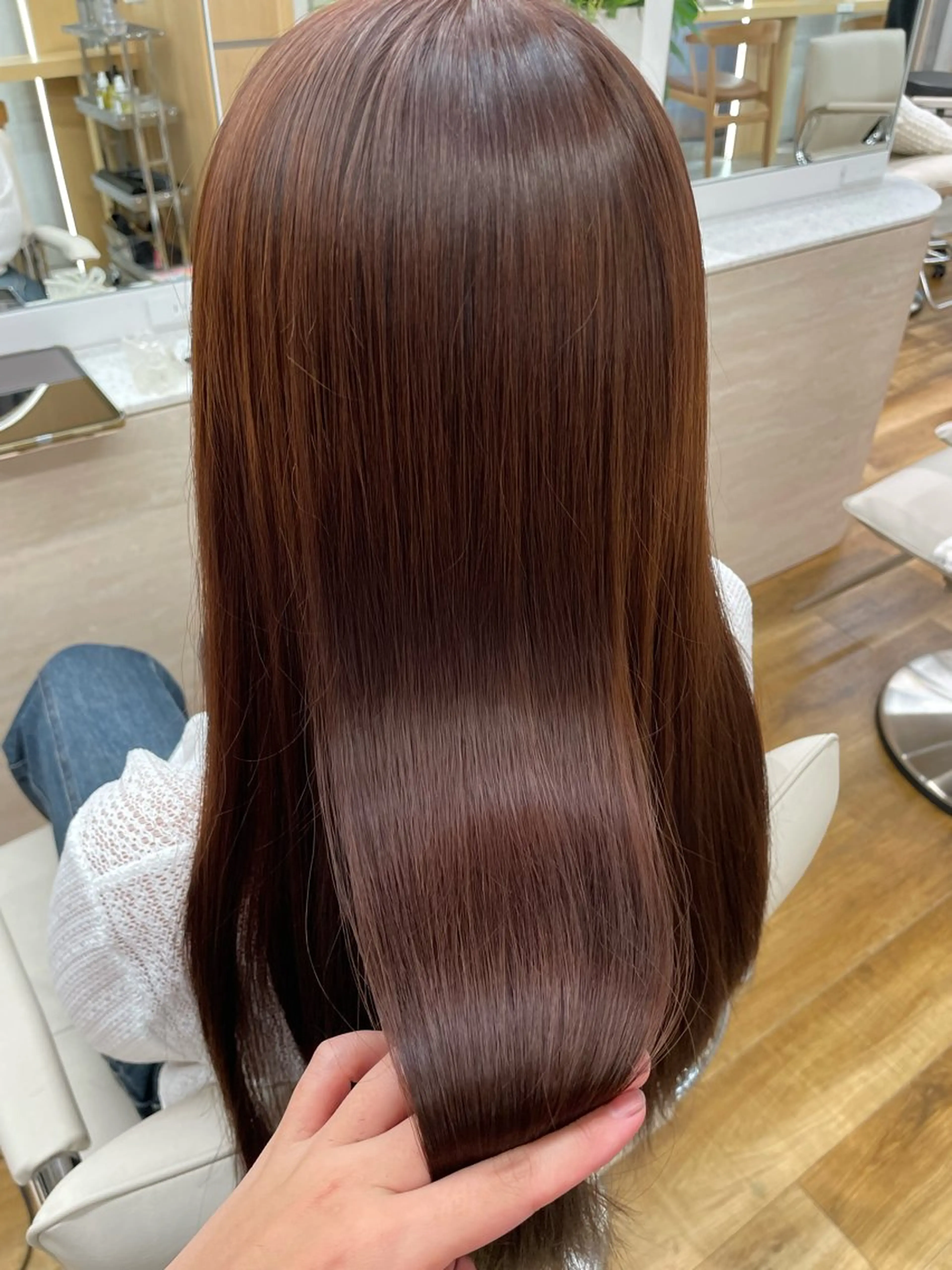 ロング カラー カット ヘアカラー トリートメント Toiro 横浜所属・🎀レイヤー/パーマ カラー/ai🎀のヘアスタイル