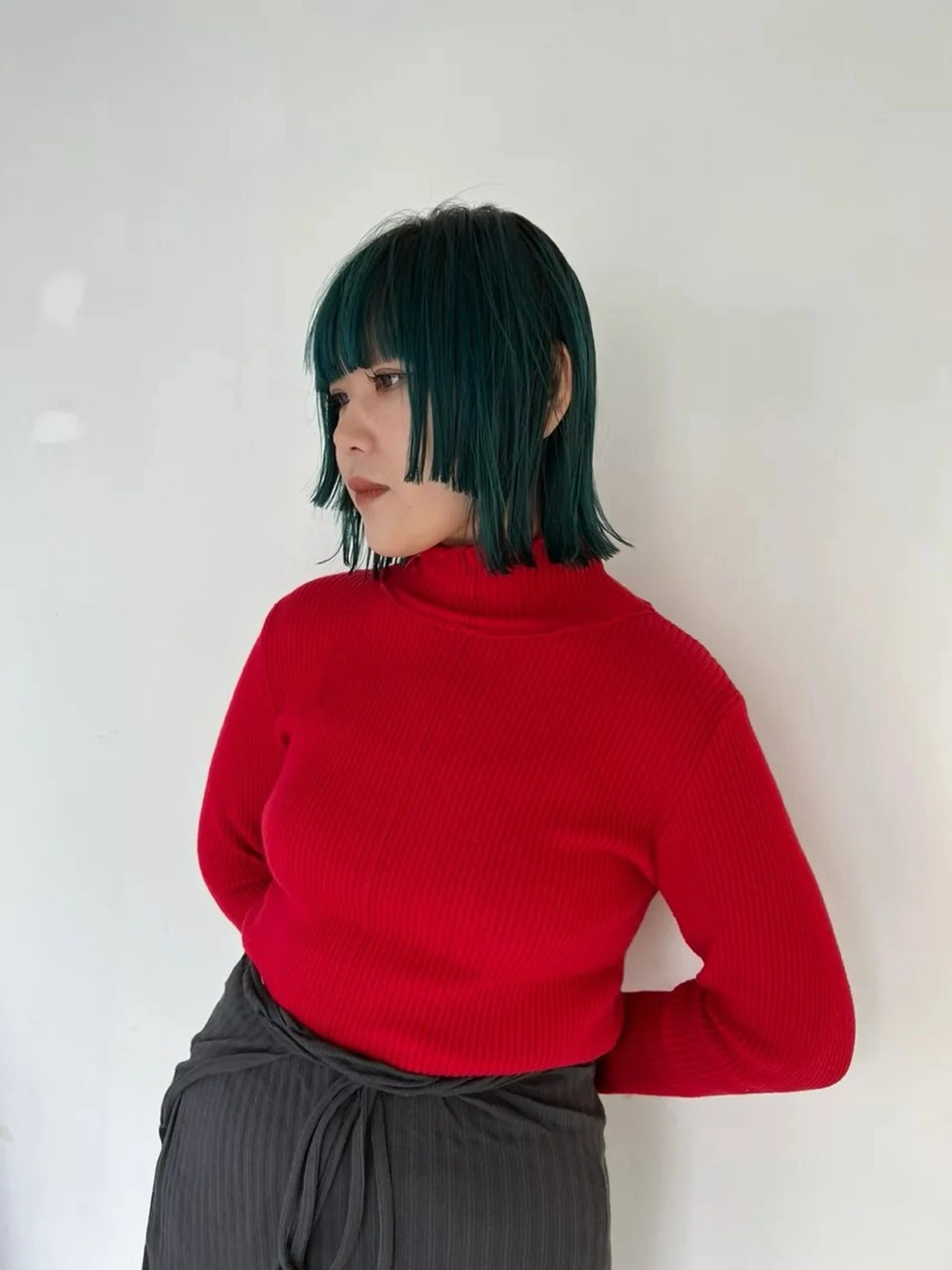 カラー VISION   aoyama所属・かがやしづ ✂️ショートカットのヘアスタイル