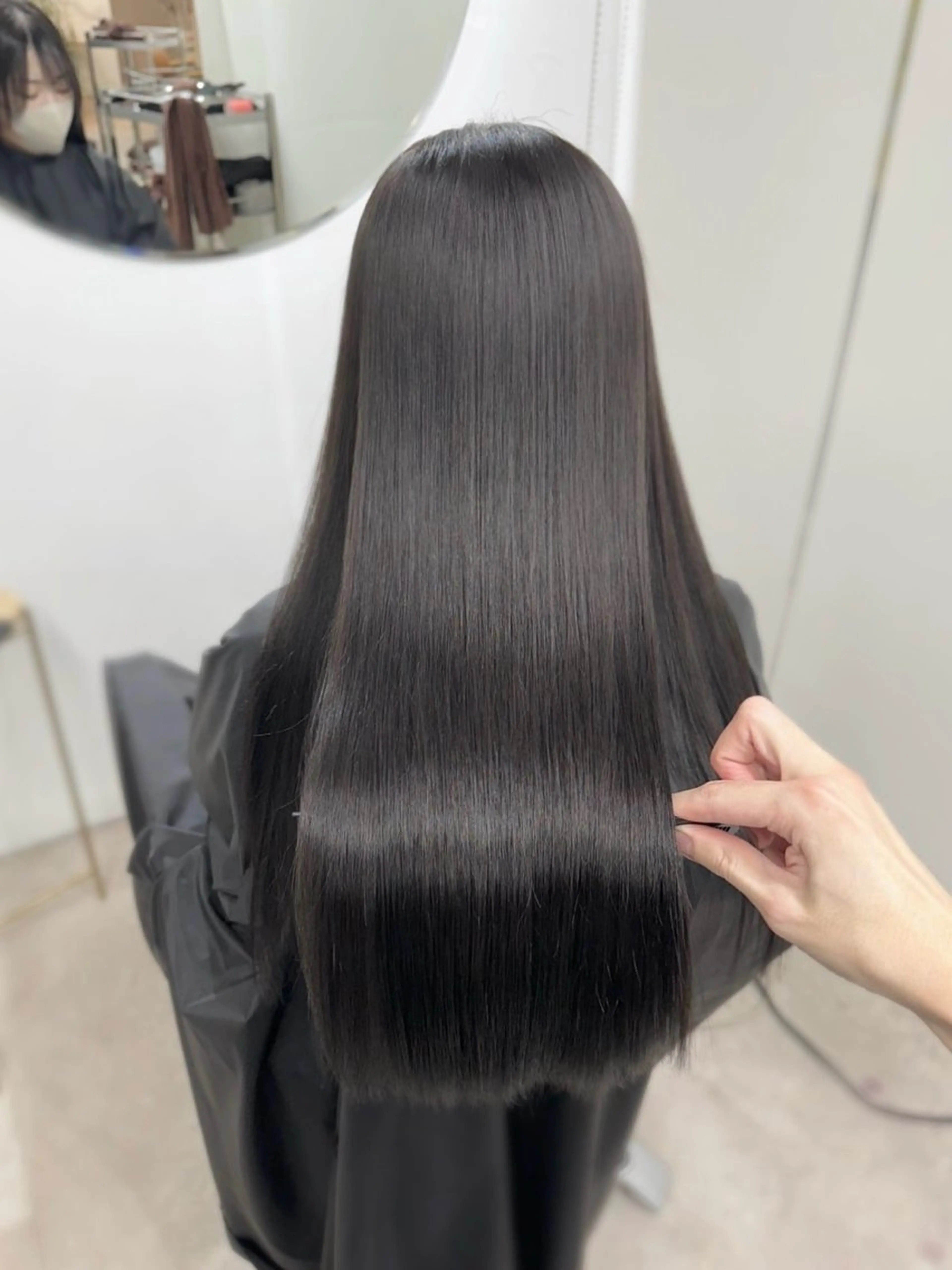 ロング カラー Leclat渋谷所属・ミカ ⭐︎のヘアスタイル