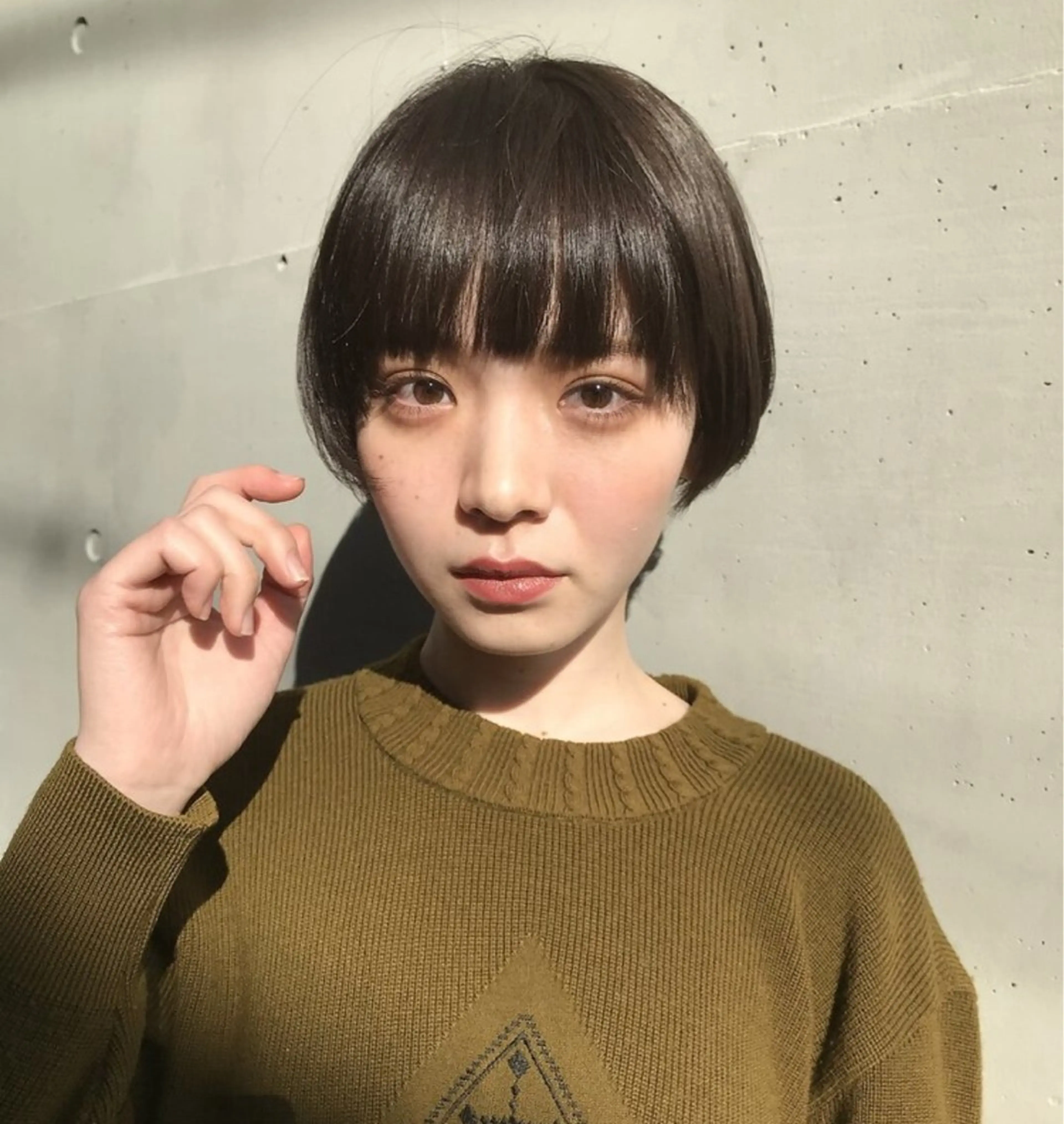 ショート ショートボブ 丸みショート ボブ ショートヘア tete nico所属・似合わせ/ヘアカラー nanami🌸のヘアスタイル