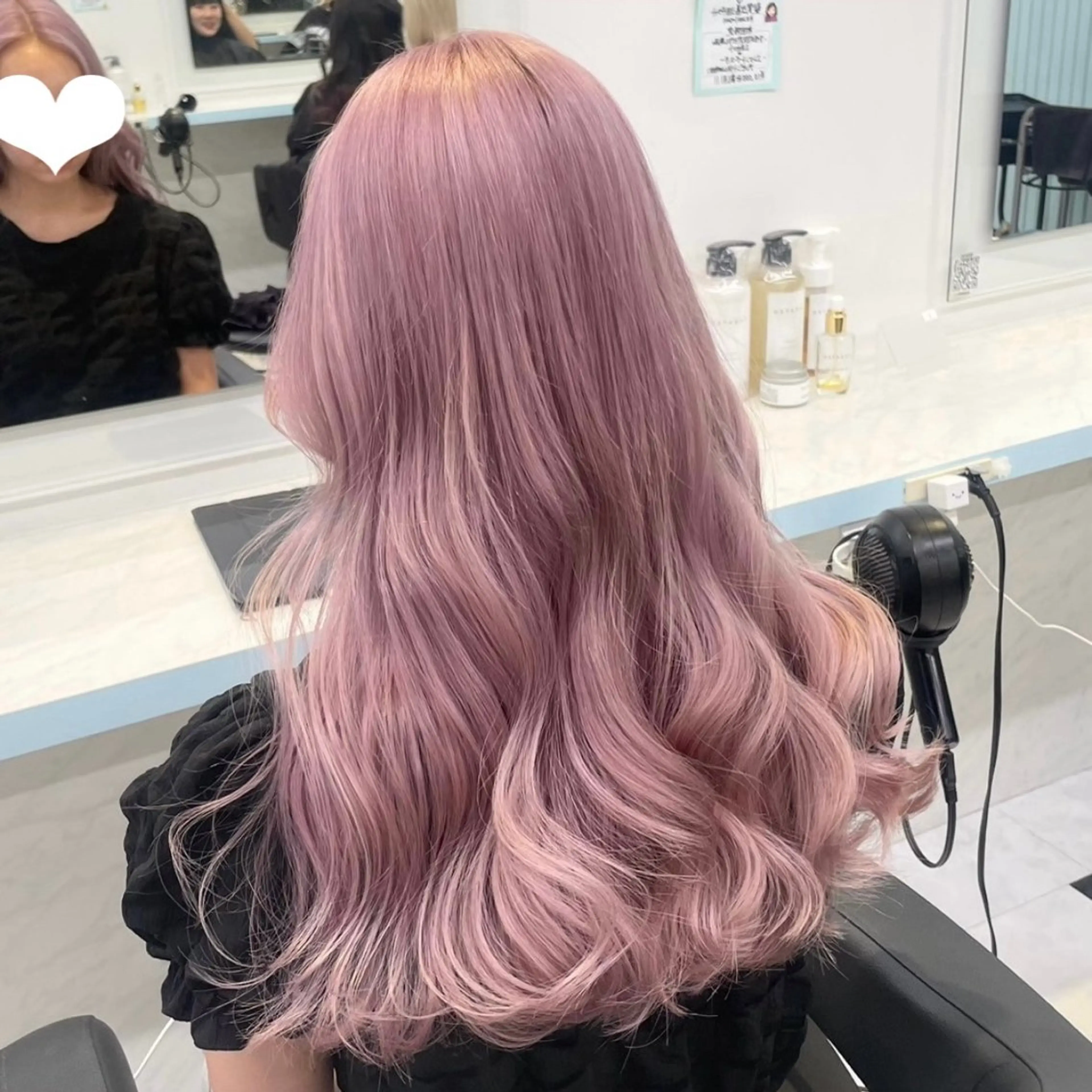 ミディアム カラー 🎀🧁ダメージレス 艶髪カラー🧁🎀のヘアスタイル