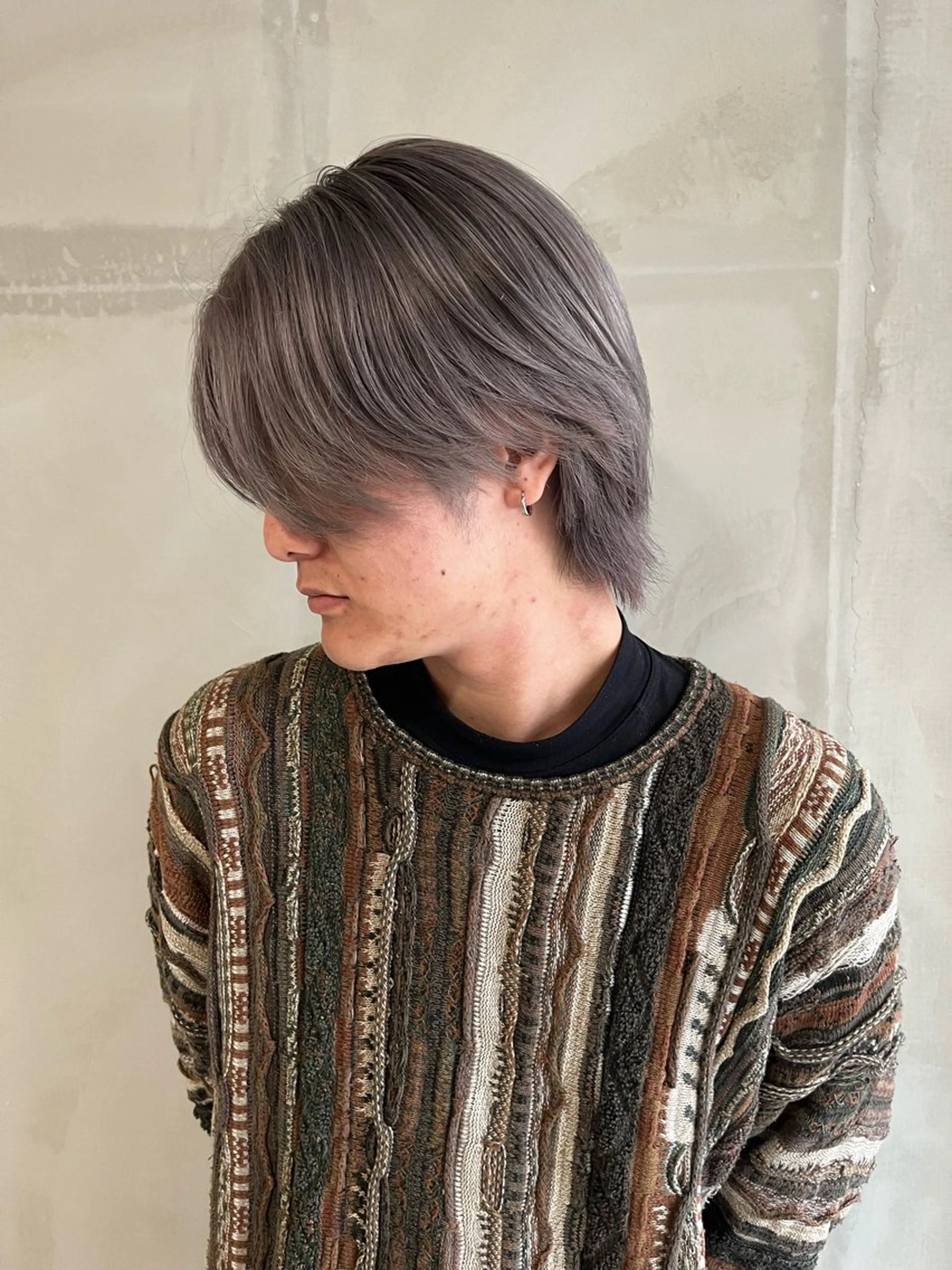 ショート メンズ La fith hair lily加古川店所属・原満里奈‎/東加古川 /透け感カラー🫧‪のヘアスタイル