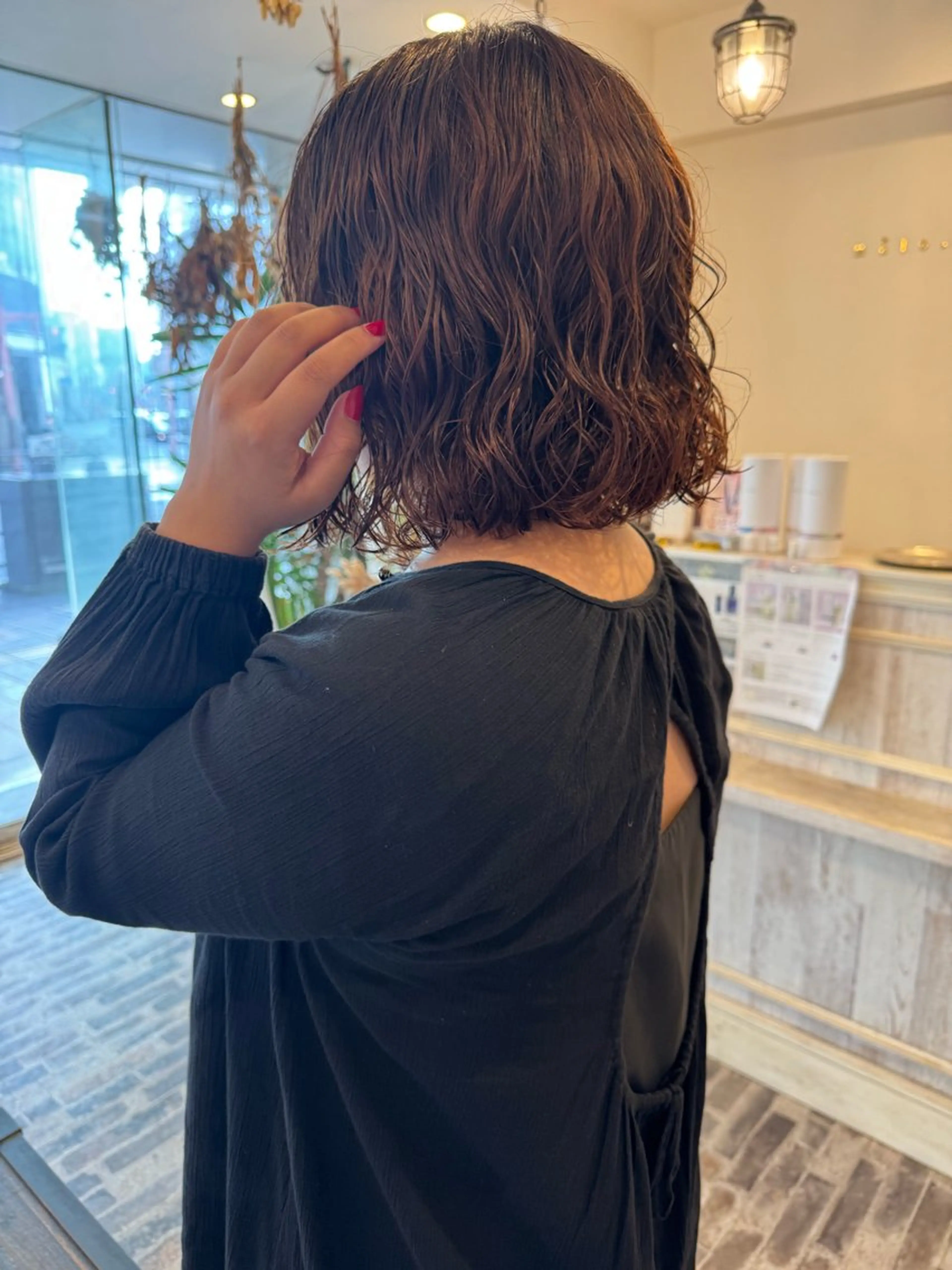 ミディアム パーマ ミディアムパーマ ボブ カット パーマ m ā l o.🌷 サカモトマイコのヘアスタイル