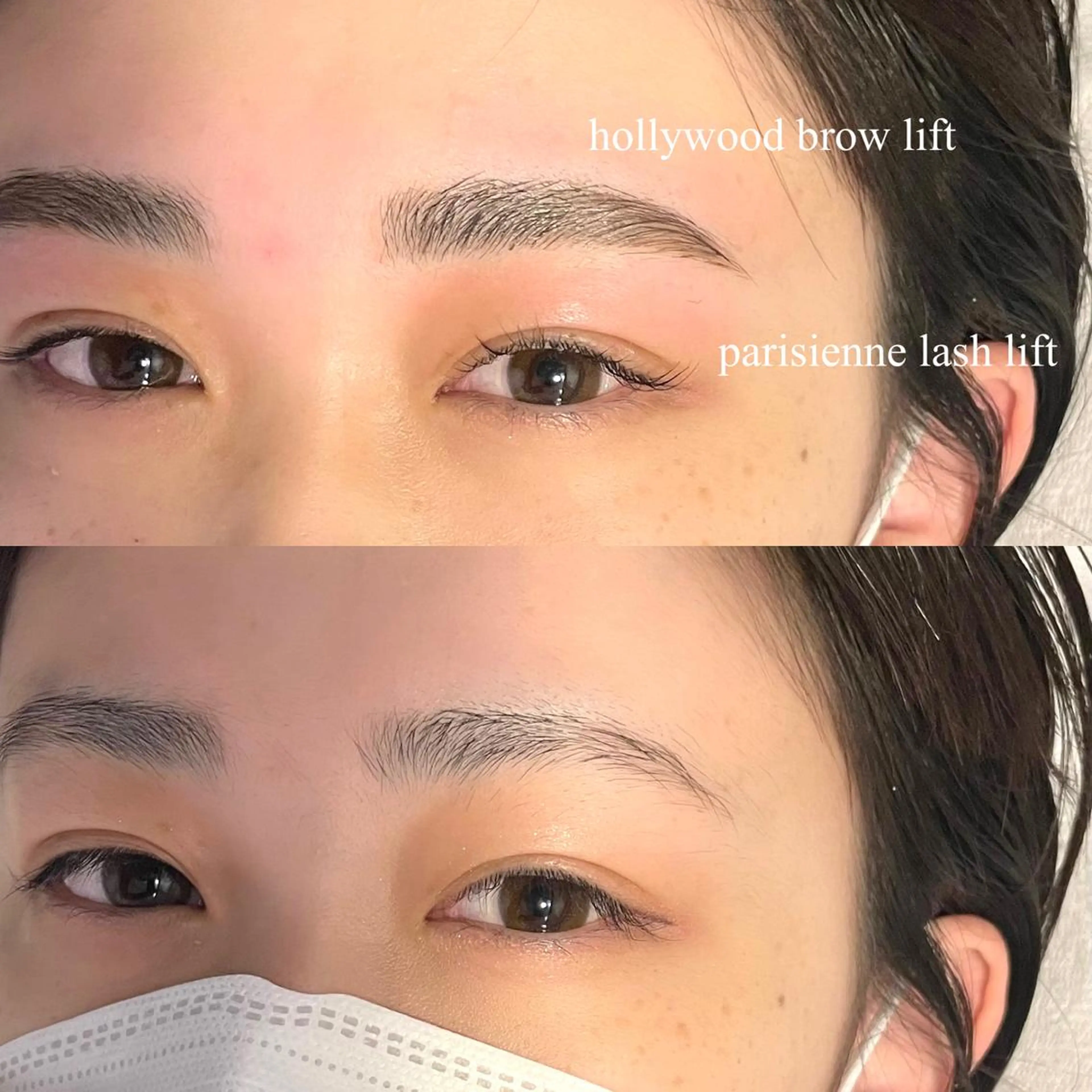 マツエク・マツパ アイブロウ ハリウッドブロウリフト パリジェンヌラッシュリフト GO TODAY SHAiRE SALON Vellmie店所属・吉祥寺kasumi 🌛eye/browのマツエク・マツパデザイン