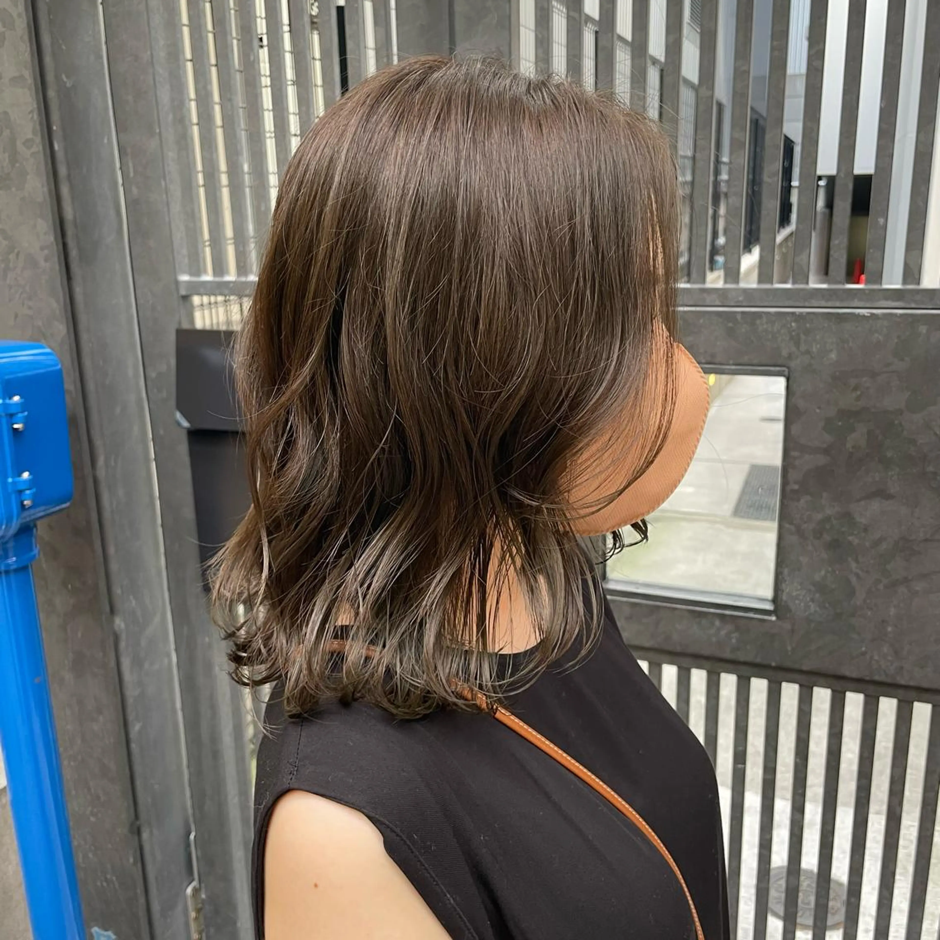 ミディアム カラー 縮毛矯正/髪質改善/ 石橋代智のヘアスタイル