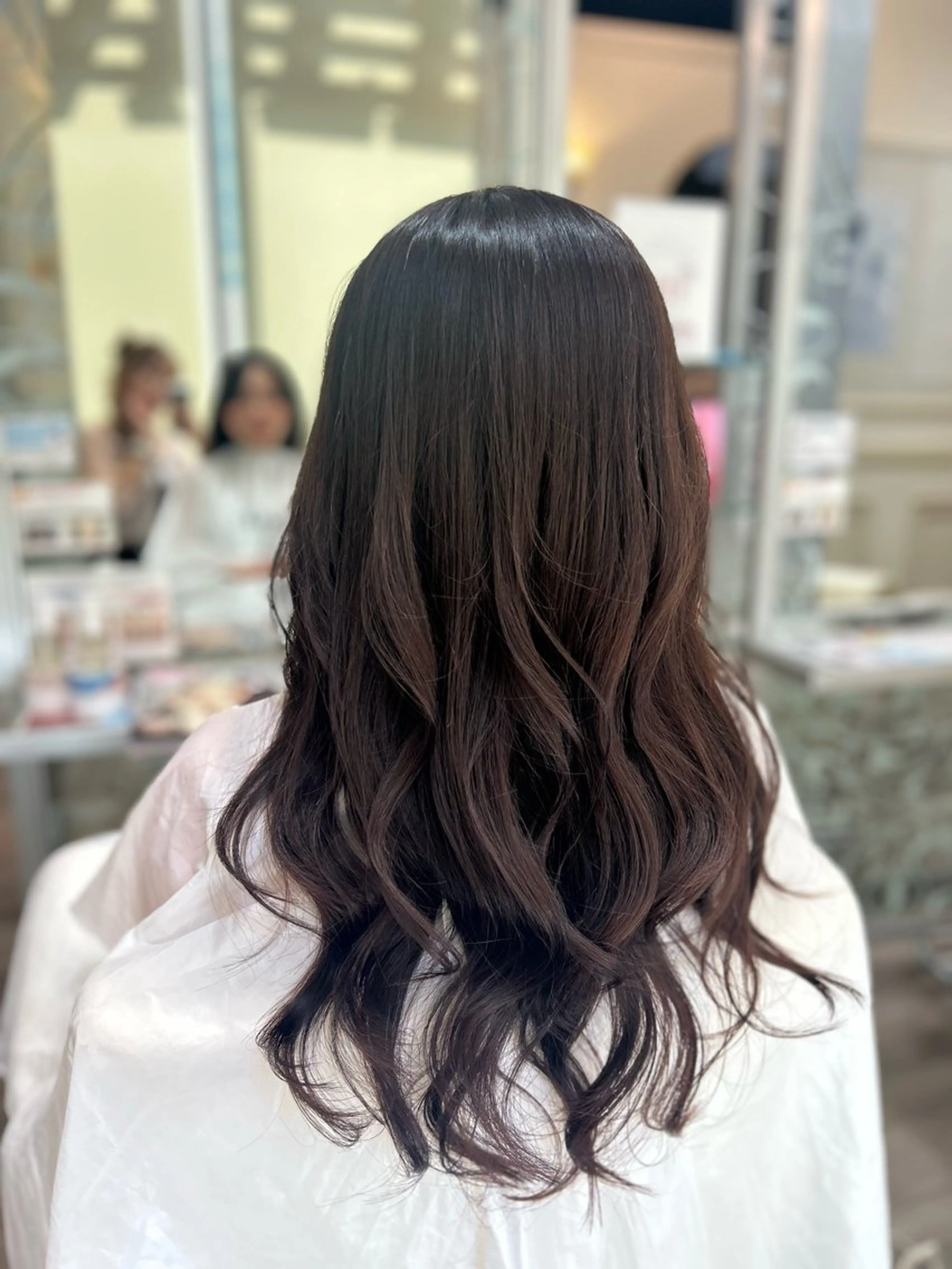 ロング ヘアカラー ヘアーメイクWiLL梅田店所属・艶カラー✨／ 荒堀 結香のヘアスタイル