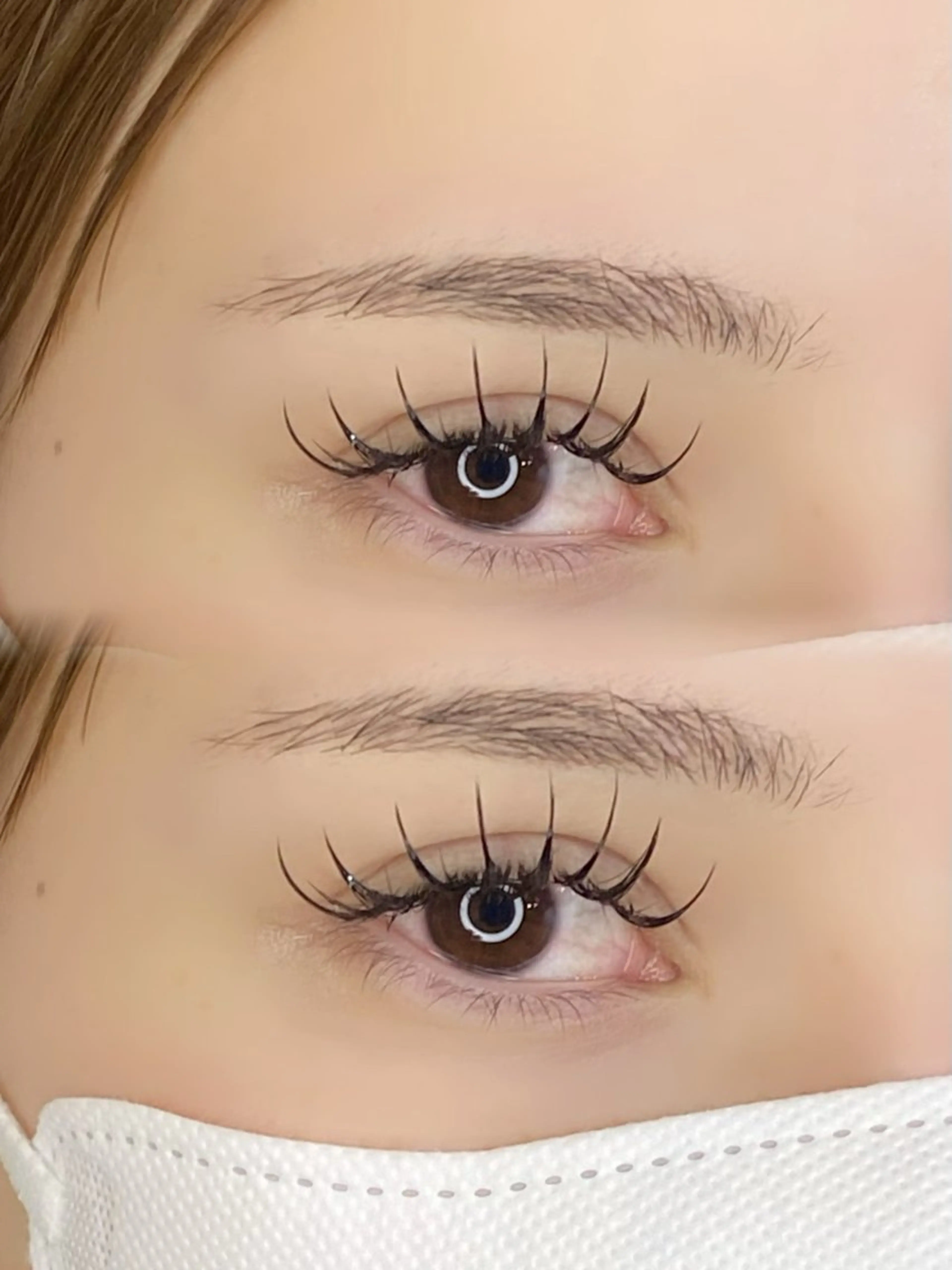 当日予約限定🎀マツエクフラットラッシュ120本🎀￥5500の写真