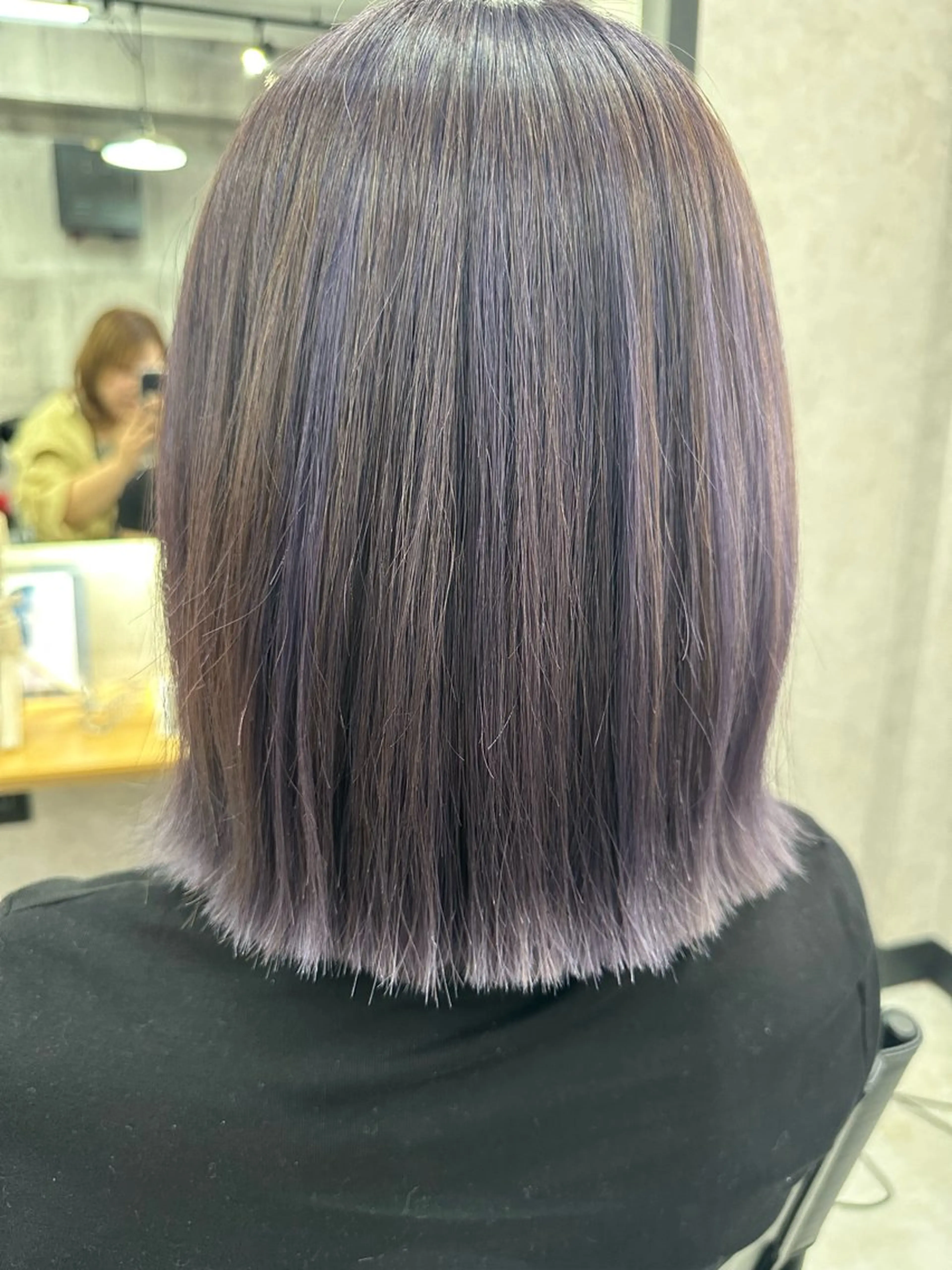 カット+ブリーチ+オンカラーの写真