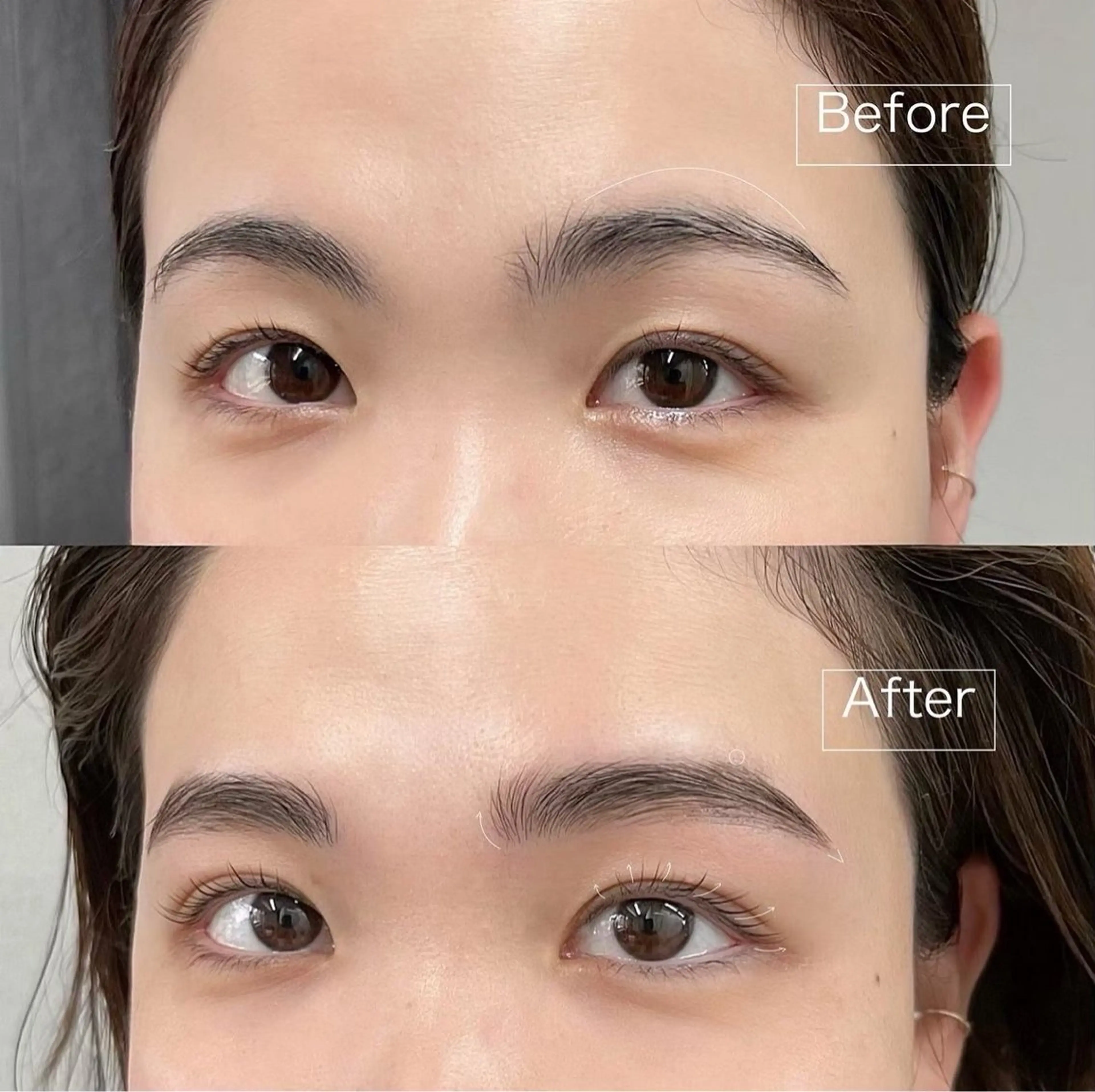 アイブロウ 眉毛ワックス脱毛 SUE ayakaのマツエク・マツパデザイン