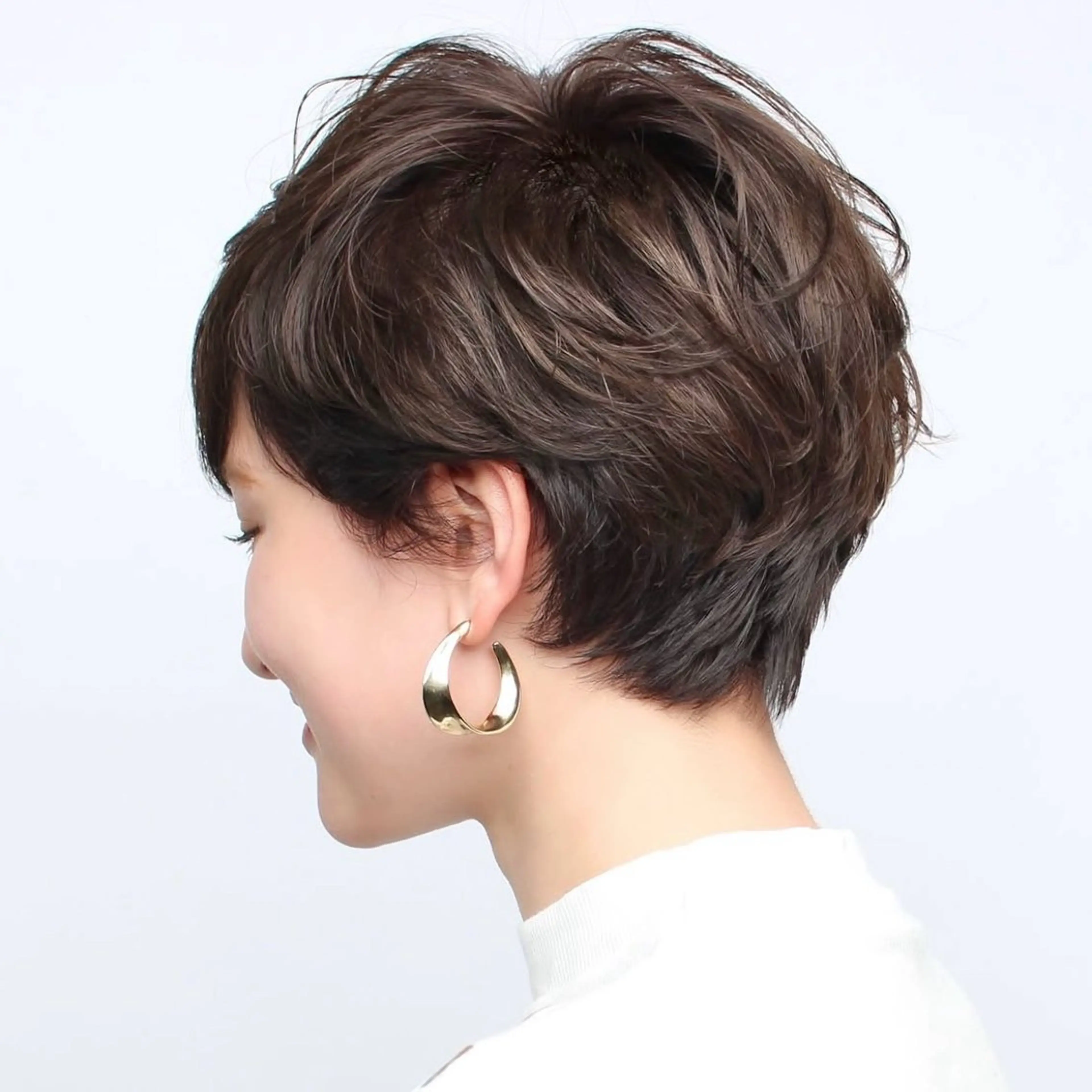 ショート ショートレイヤー ベリーショート レイヤーカット ショートヘア 🌿ボブ パーマ高橋啓太🌿のヘアスタイル