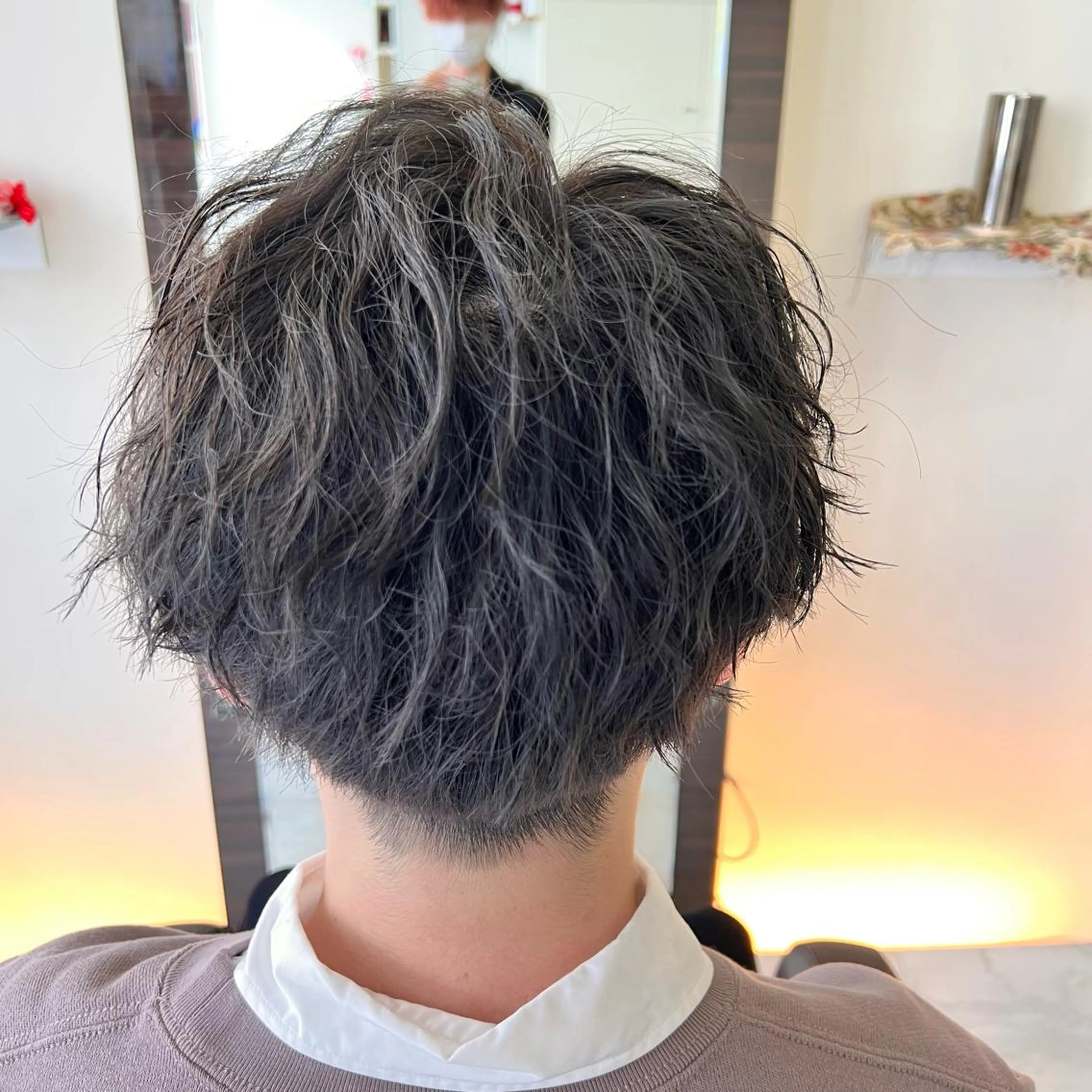 カラー パーマ メンズ アグヘアーシータ所属・🤩メンズカット/ パーマ山本🤩のヘアスタイル