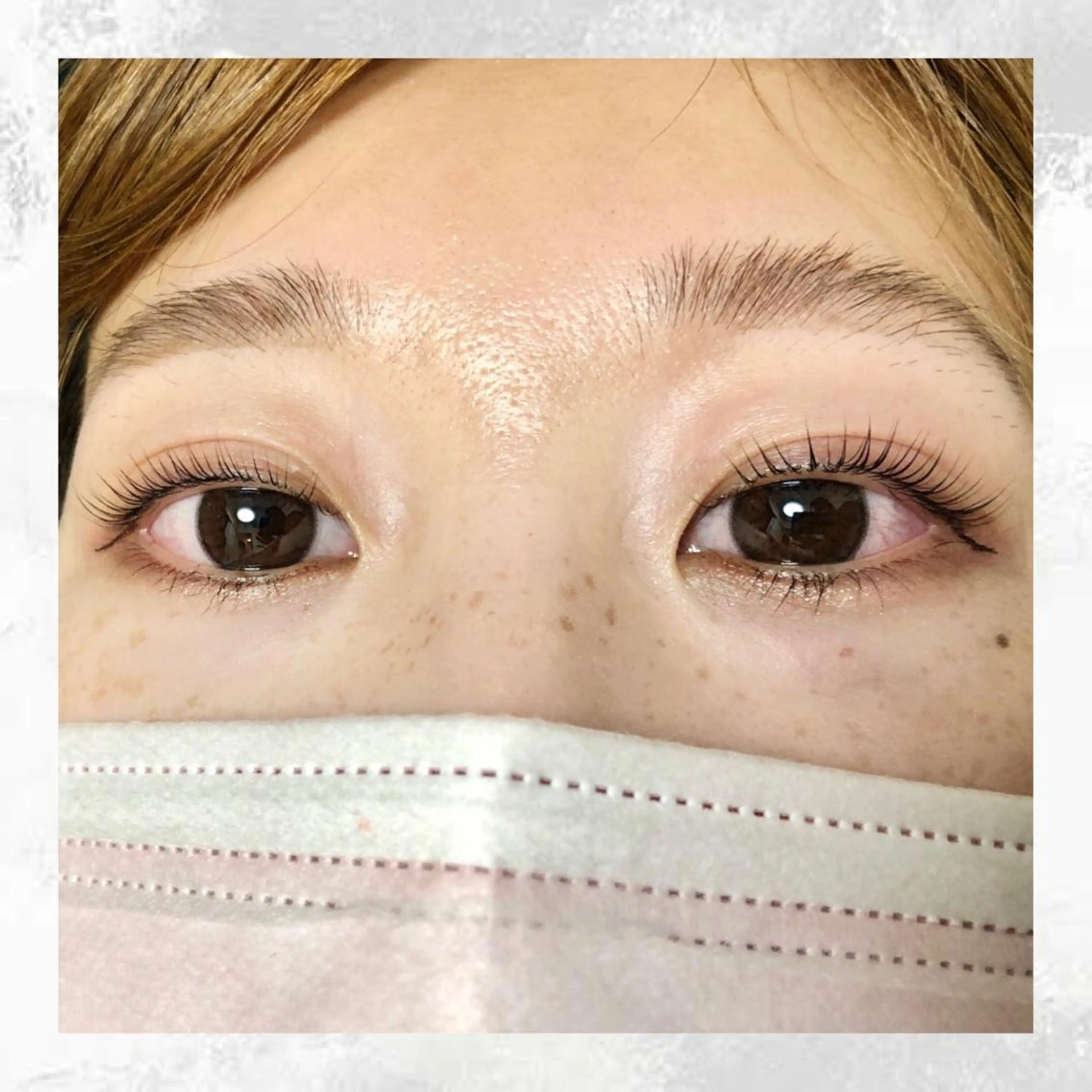 マツエク・マツパ マツパ Aim NAIL&EYELASH.BROW立花店所属・Aim立花店 Mihoのマツエク・マツパデザイン