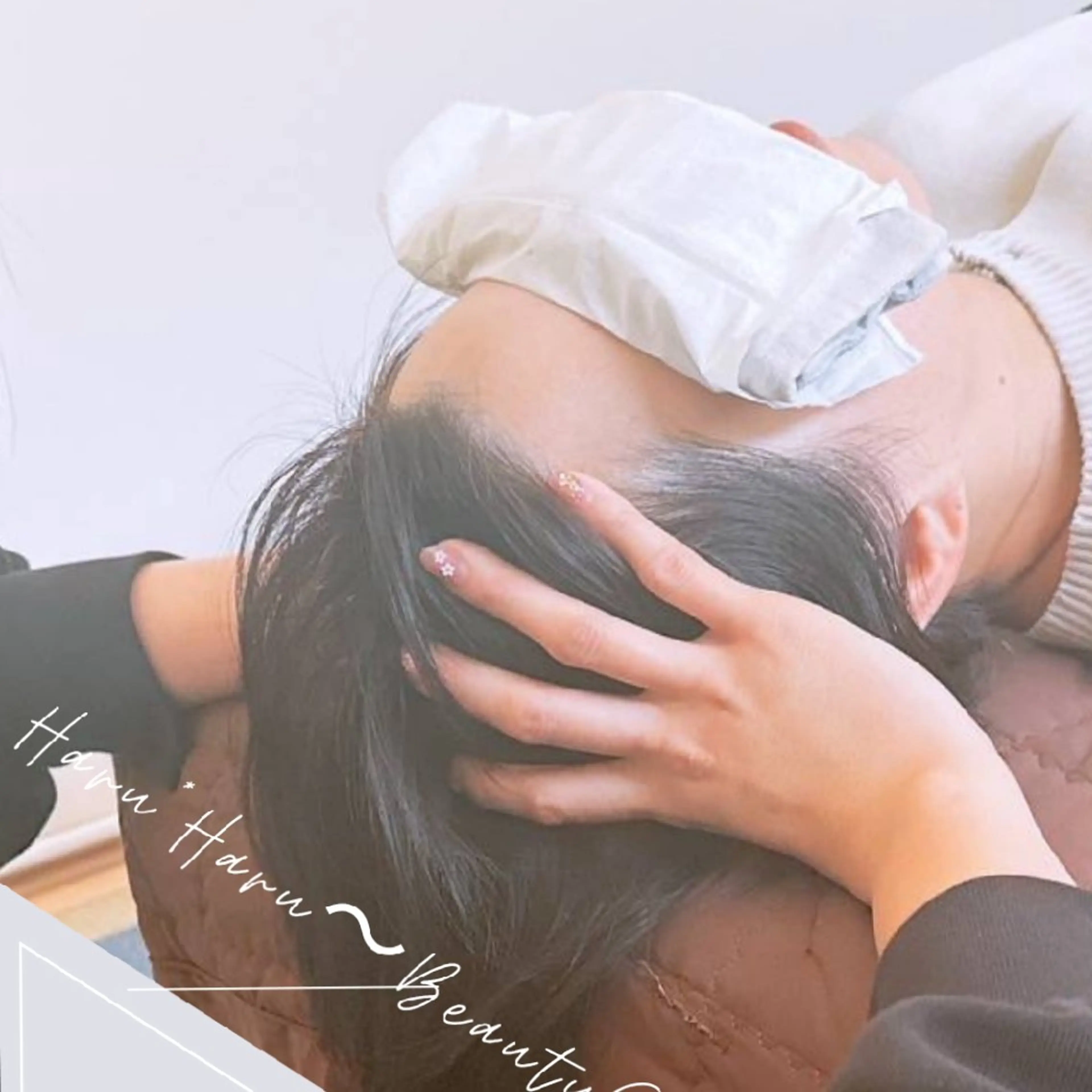 睡眠の向上！ヘッドマッサージの写真