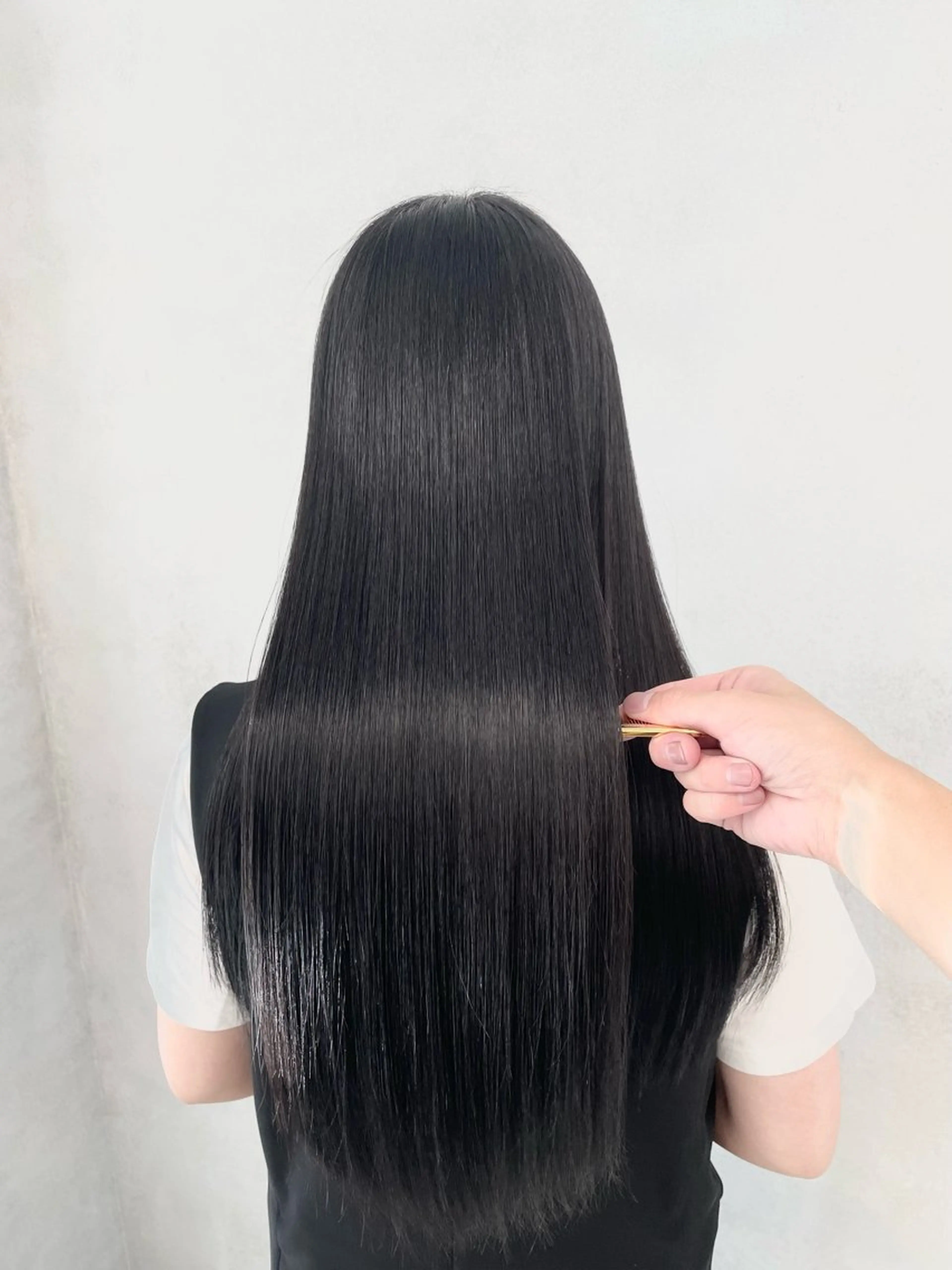 ロング カット 縮毛矯正 トリートメント ヘッドスパ ✨髪質改善✨美髪 矯正🫧小泉のヘアスタイル