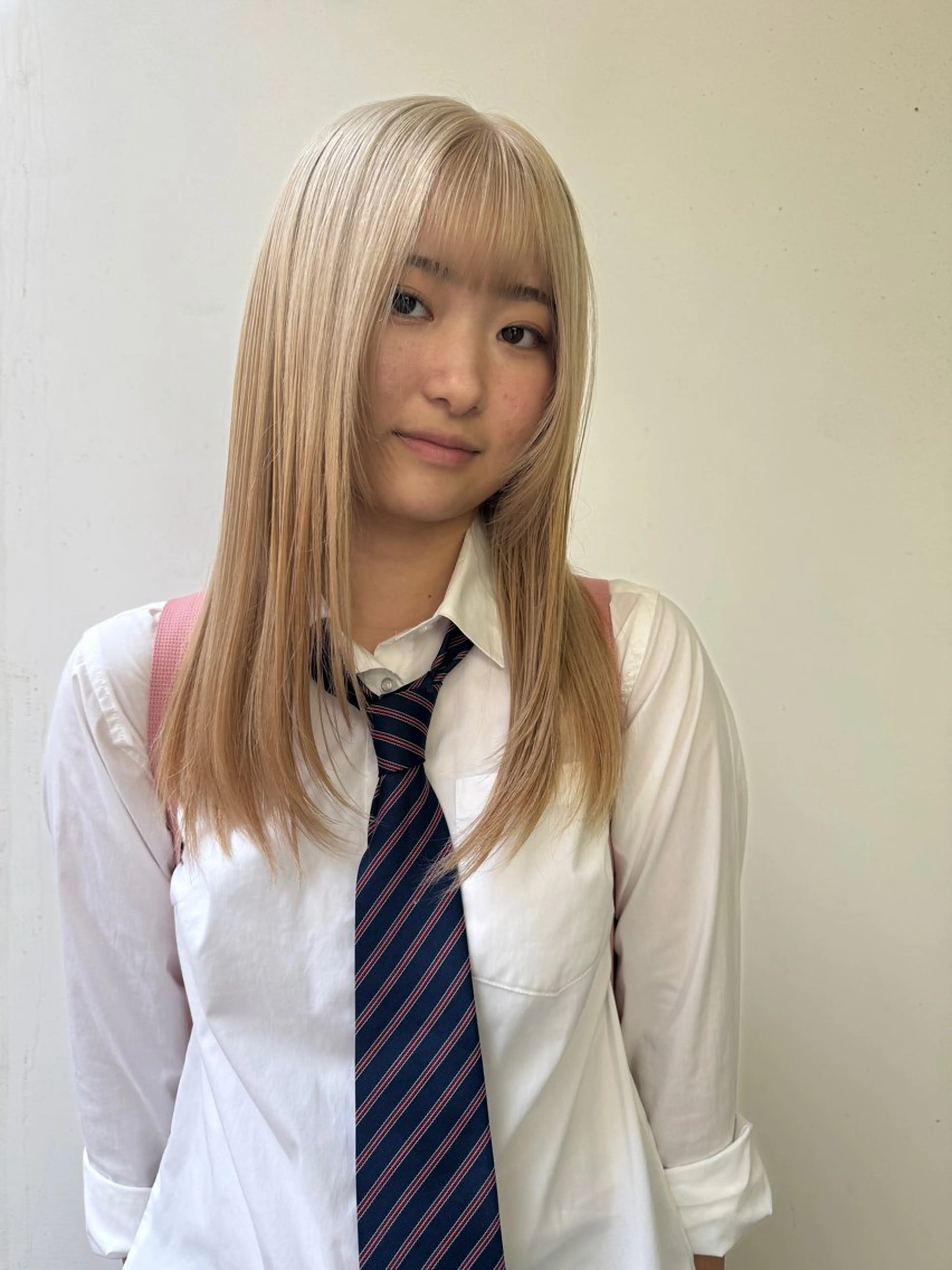 ミディアム カラー ヘアカラー 佐々木 大輔のヘアスタイル
