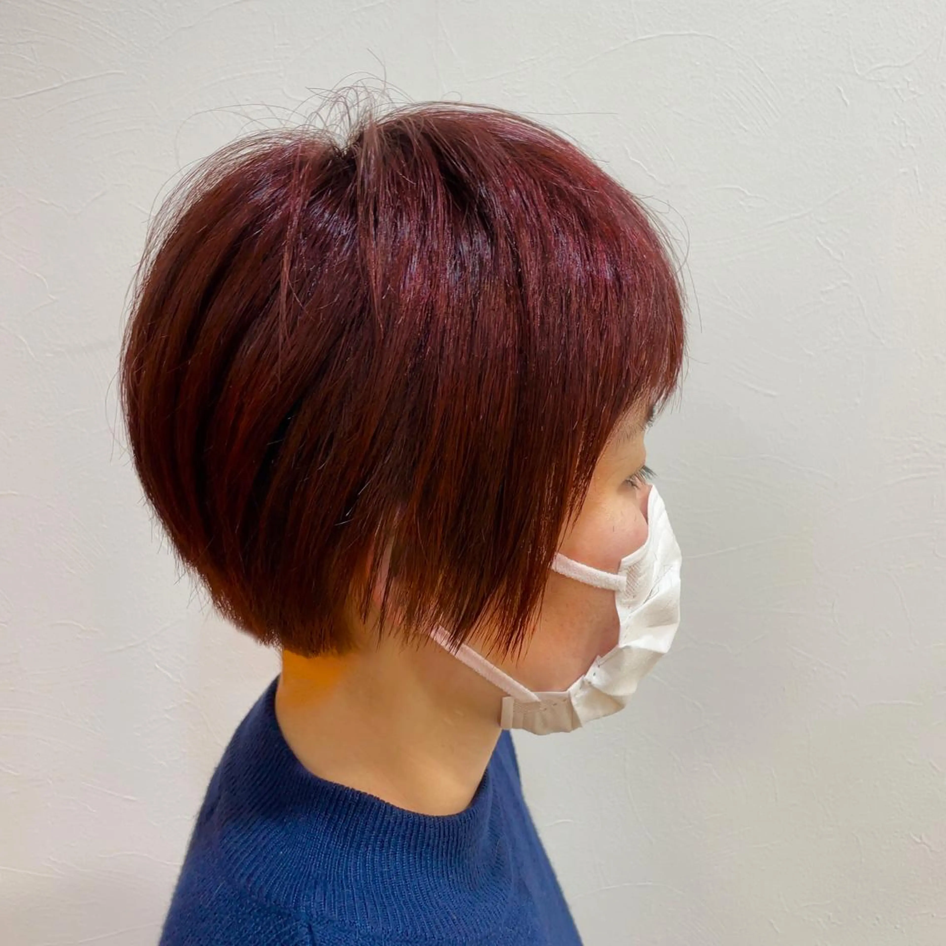 ショート カラー カット ヘアカラー 山田 里美のヘアスタイル