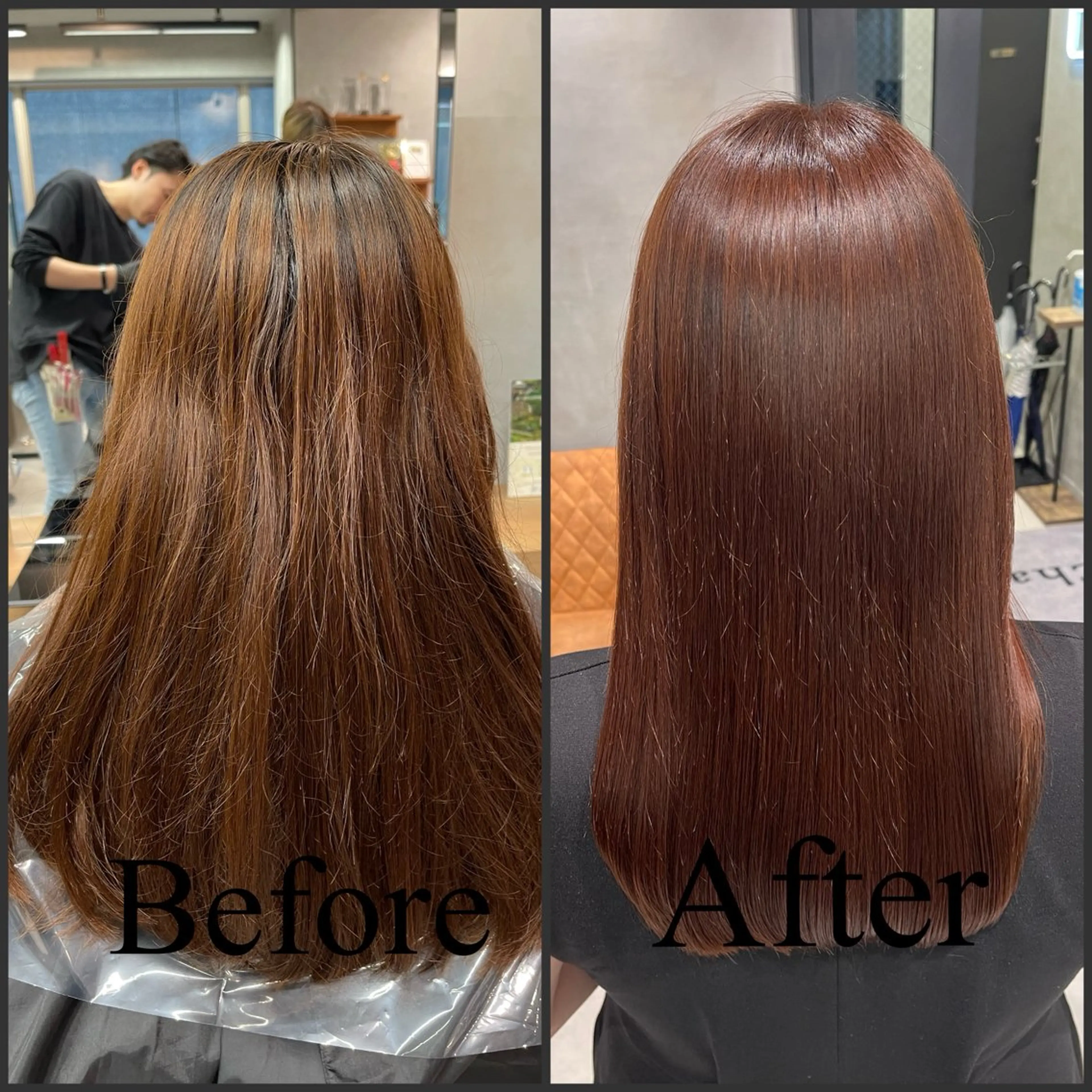 パーマ 縮毛矯正 縮毛矯正 charm《銀座》 ヘアセット/縮毛矯正のヘアスタイル