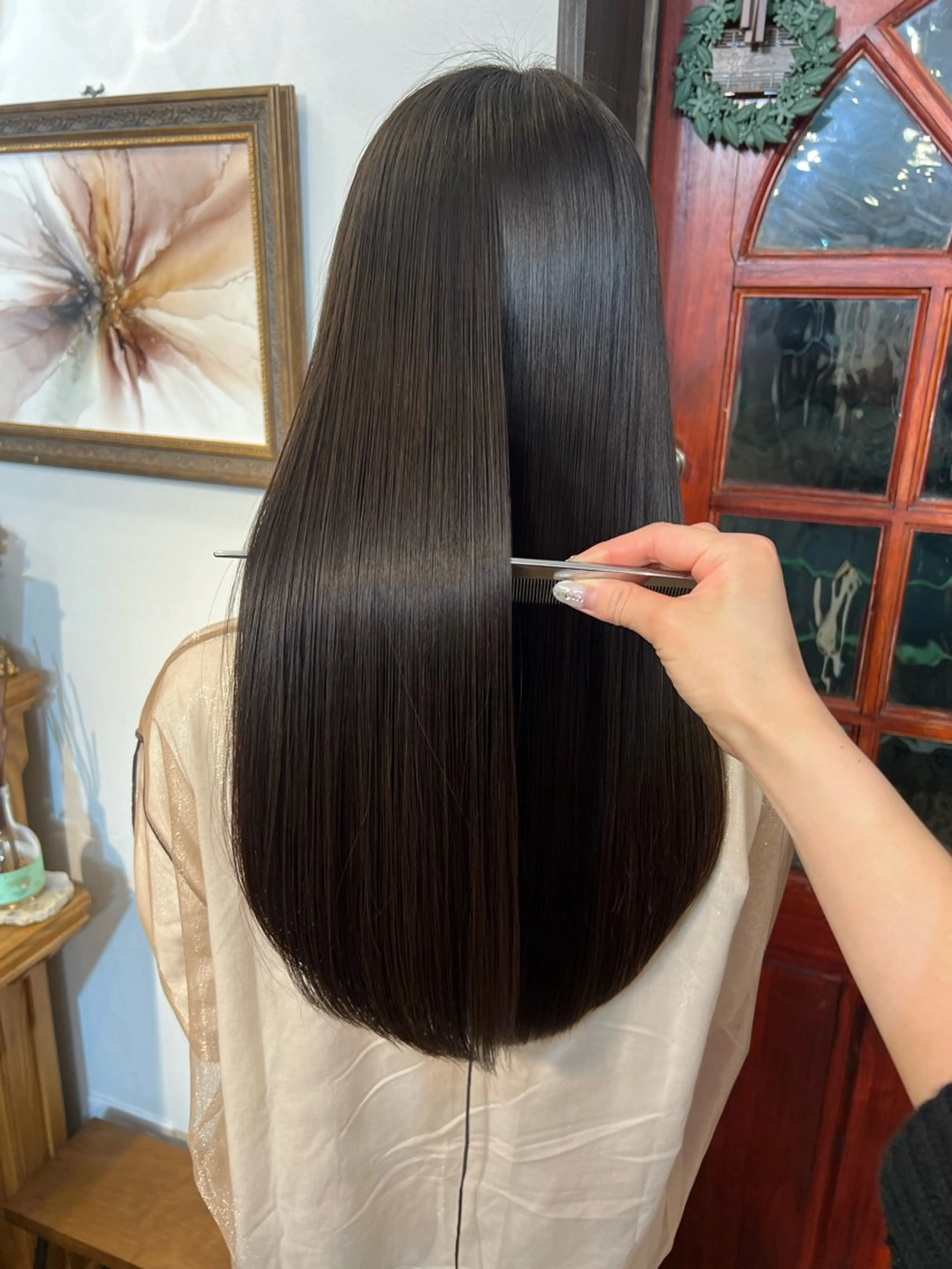 ロング カット トリートメント Reve所属・那須野 美月のヘアスタイル