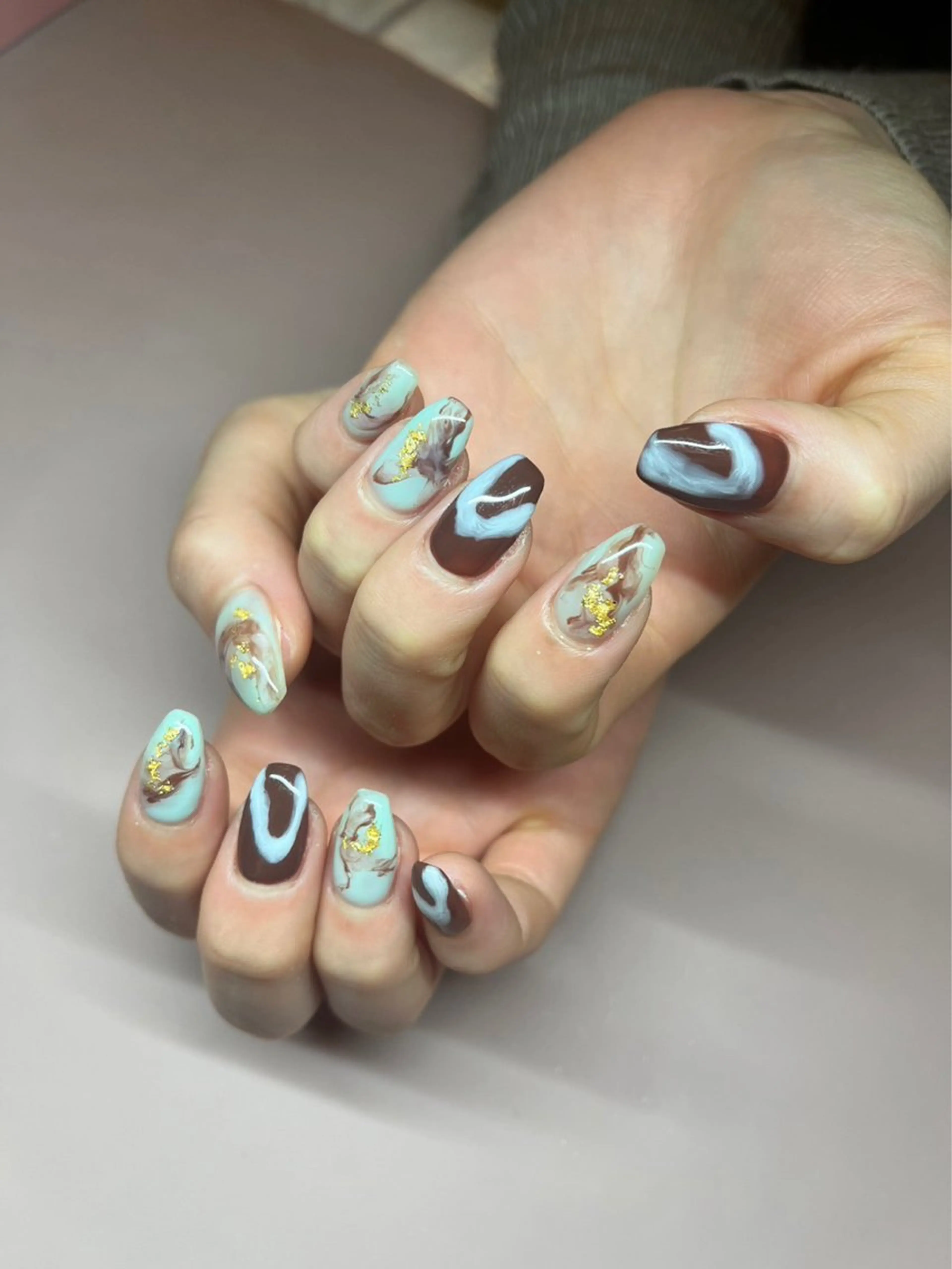 ネイル アートネイル 持ち込み ハンドネイル SHIMAZAKI YUMAのネイルデザイン