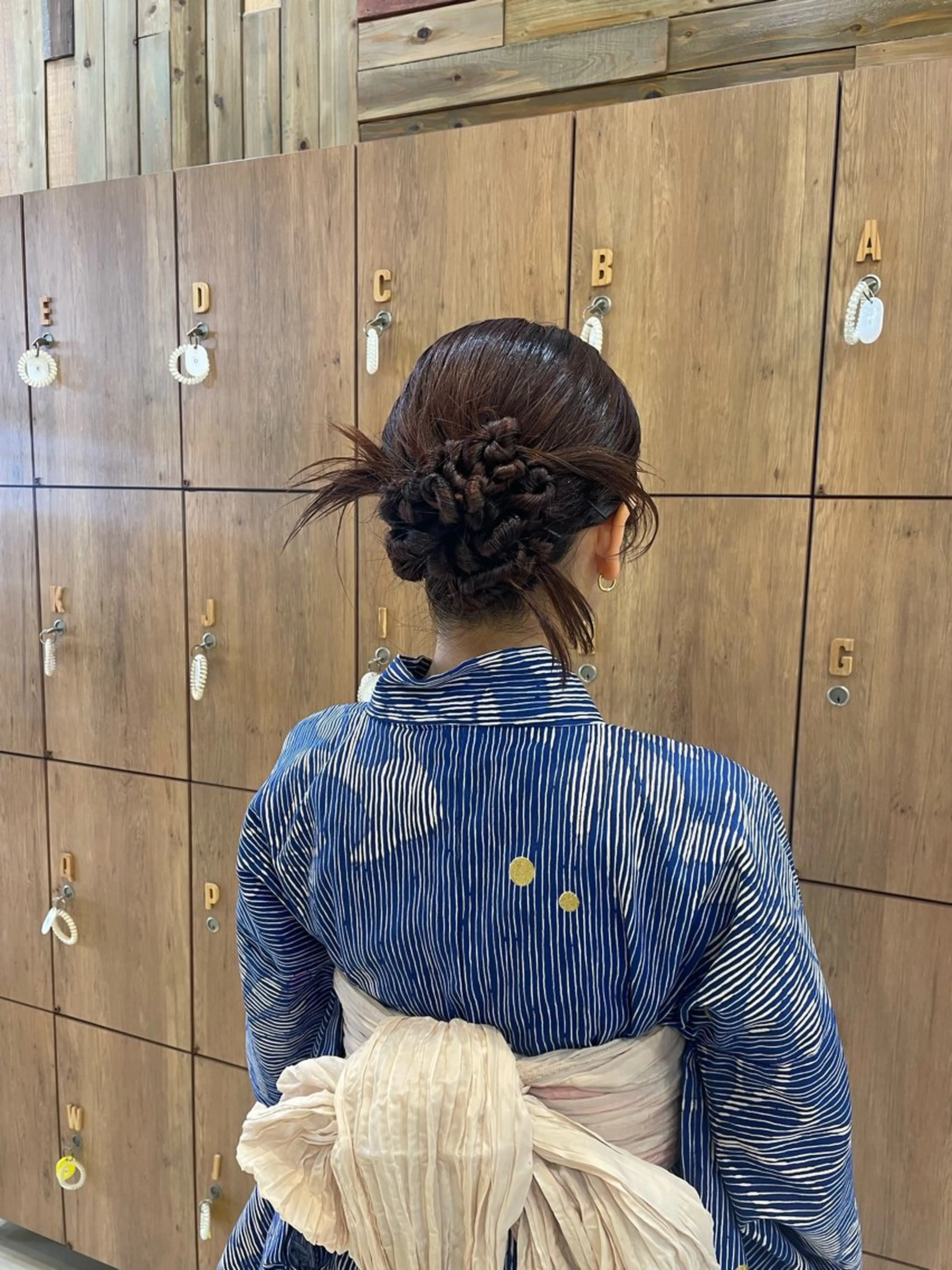 ヘアアレンジ 透明感/暖色カラー /ヘアアレンジ/ななのヘアスタイル