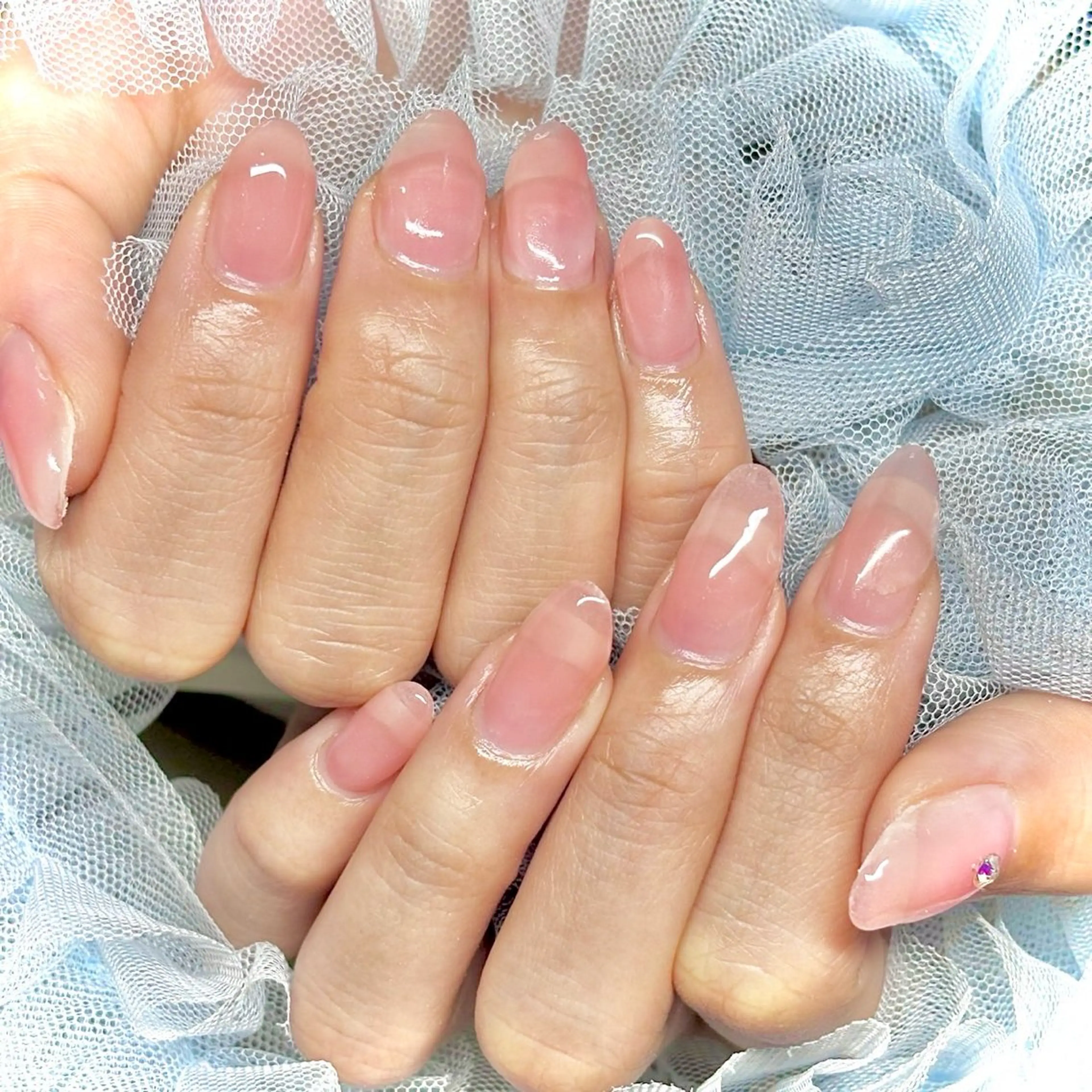 ネイル ワンカラーネイル miminon 自宅ネイルサロンのネイルデザイン