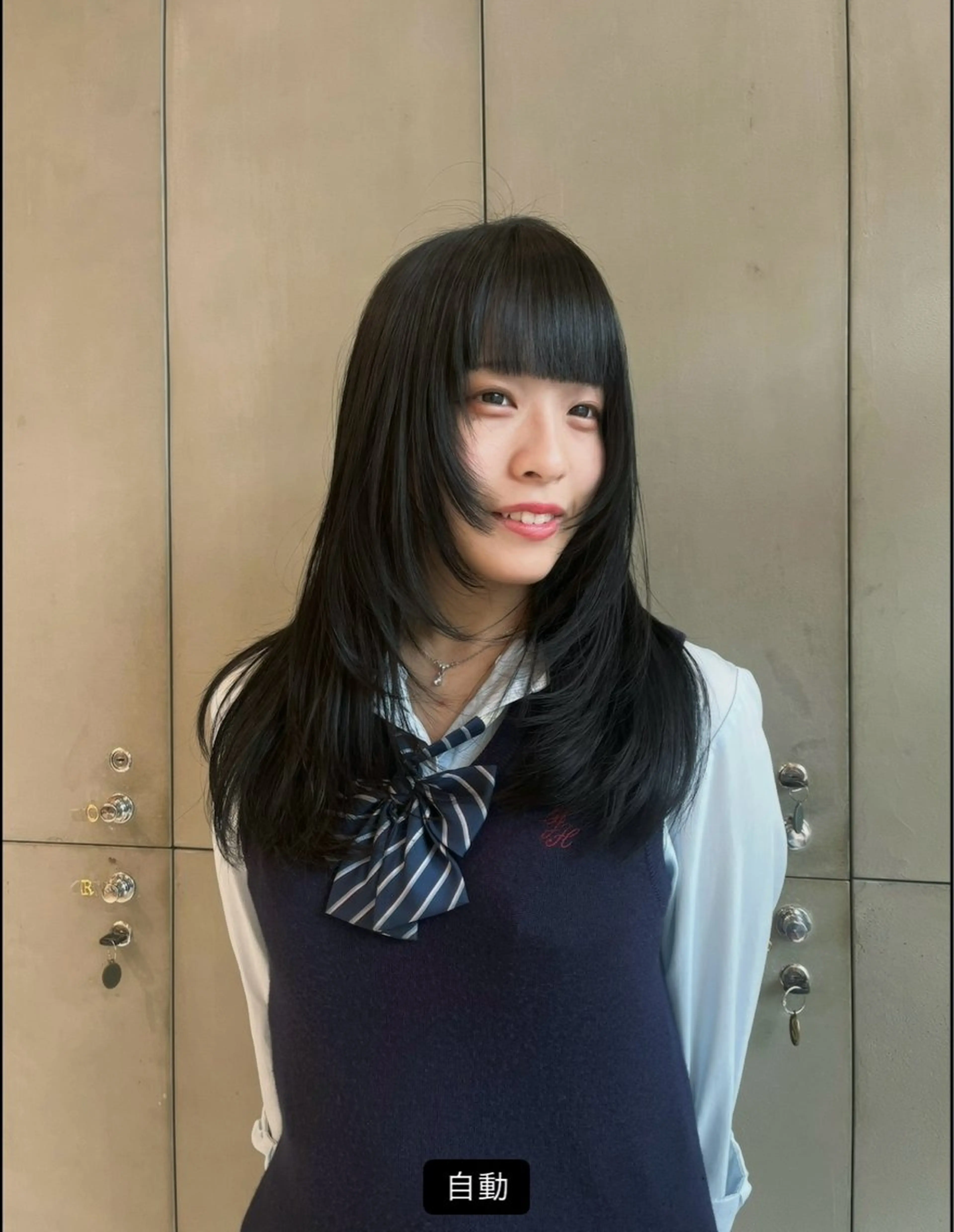 セミロング カラー D'na所属・ベージュ🤎/韓国風 ヘア🇰🇷/さくらのヘアスタイル