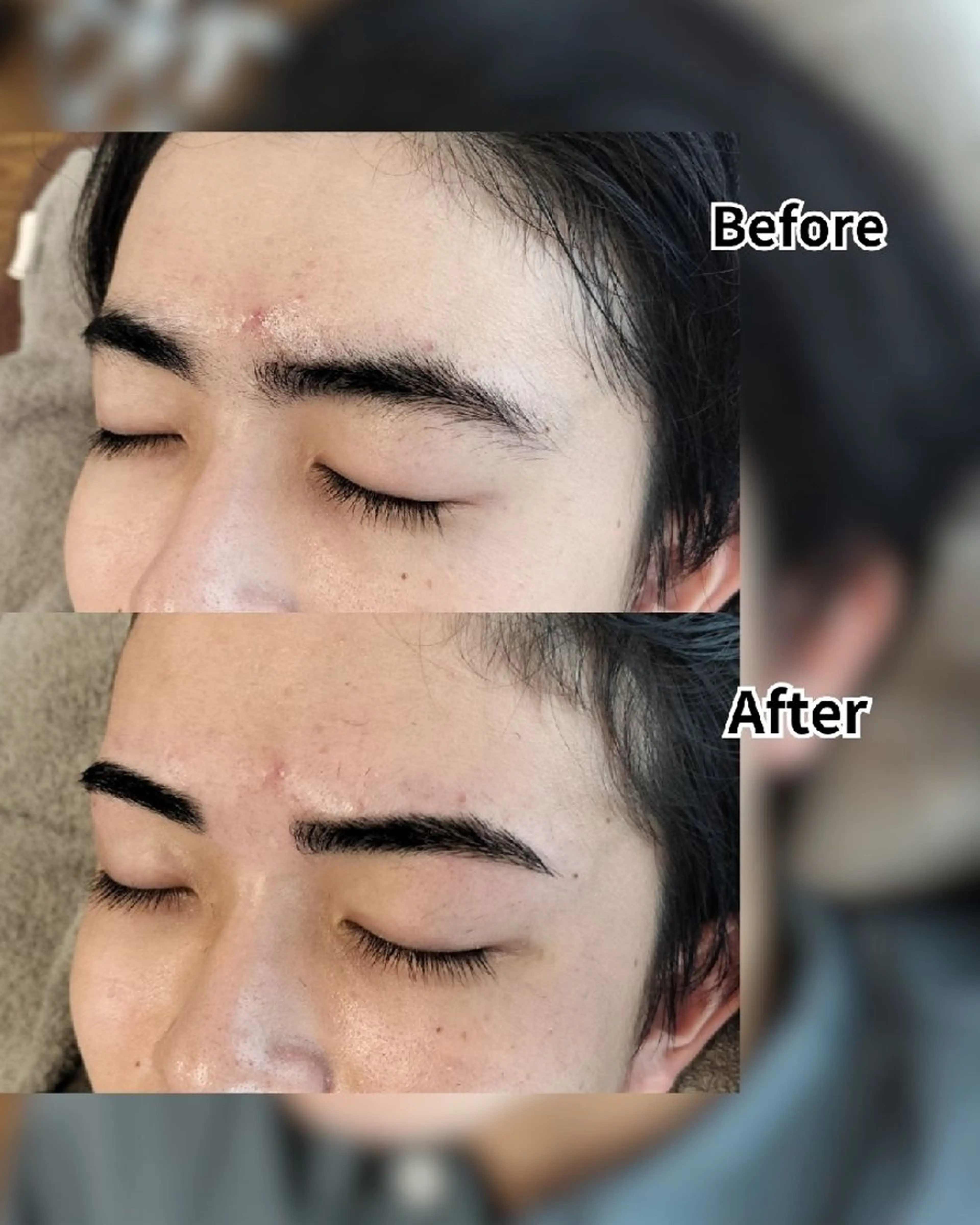 アイブロウ メンズ メンズパーマ メンズアイブロウ 眉毛ワックス脱毛 メンズ脱毛専門店Oceans所属・メンズ眉毛・脱毛専門 Oceansの眉毛・アイブロウイメージ