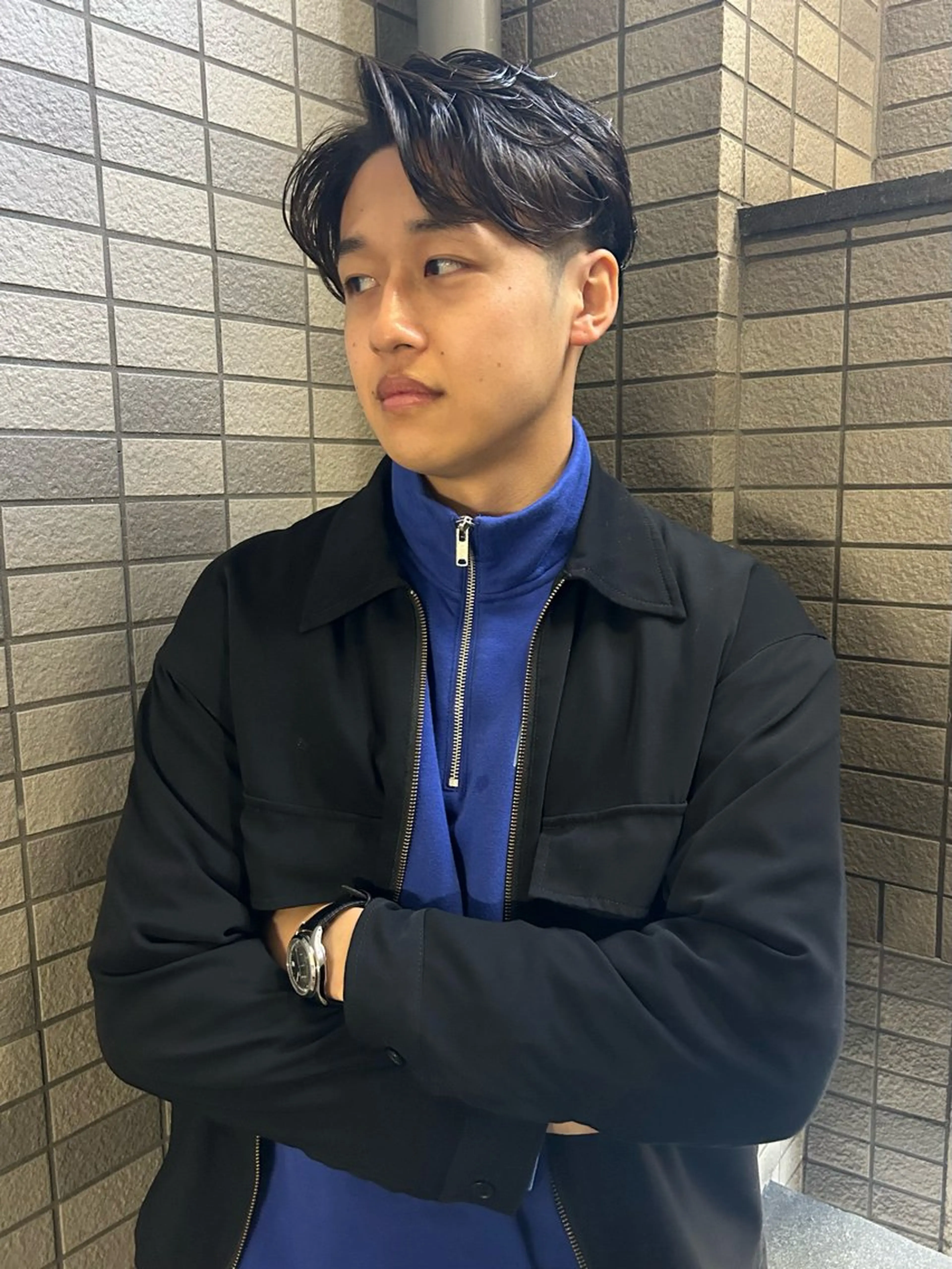 ショート パーマ メンズ メンズブリーチ メンズハイライト メンズインナーカラー メンズパーマ プードルパーマ カット ヘアカラー charme所属・💈メンズ特化 /伊藤大輝💈のヘアスタイル