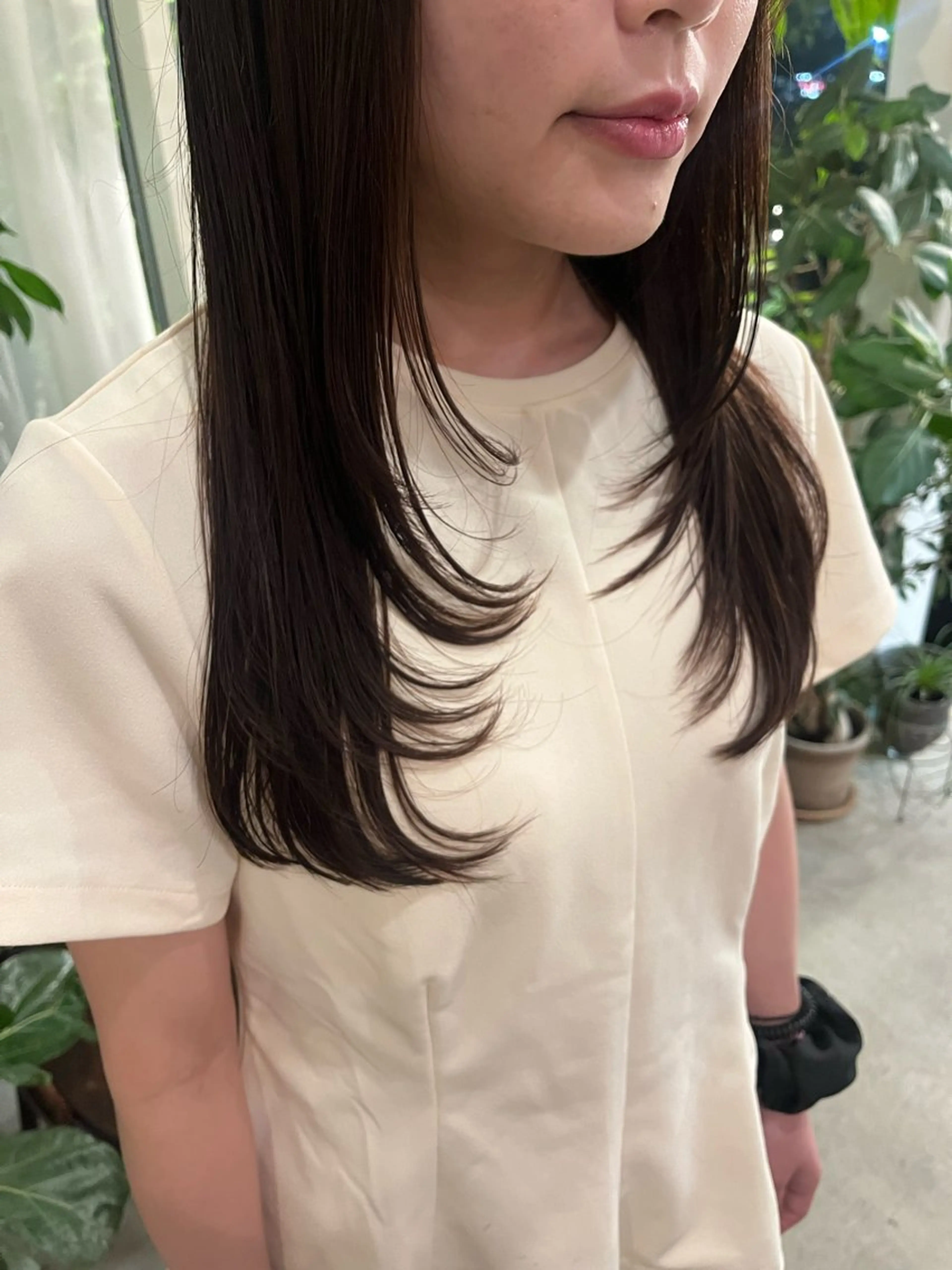 ロング レイヤーカット hair salon necco所属・高原 優のヘアスタイル