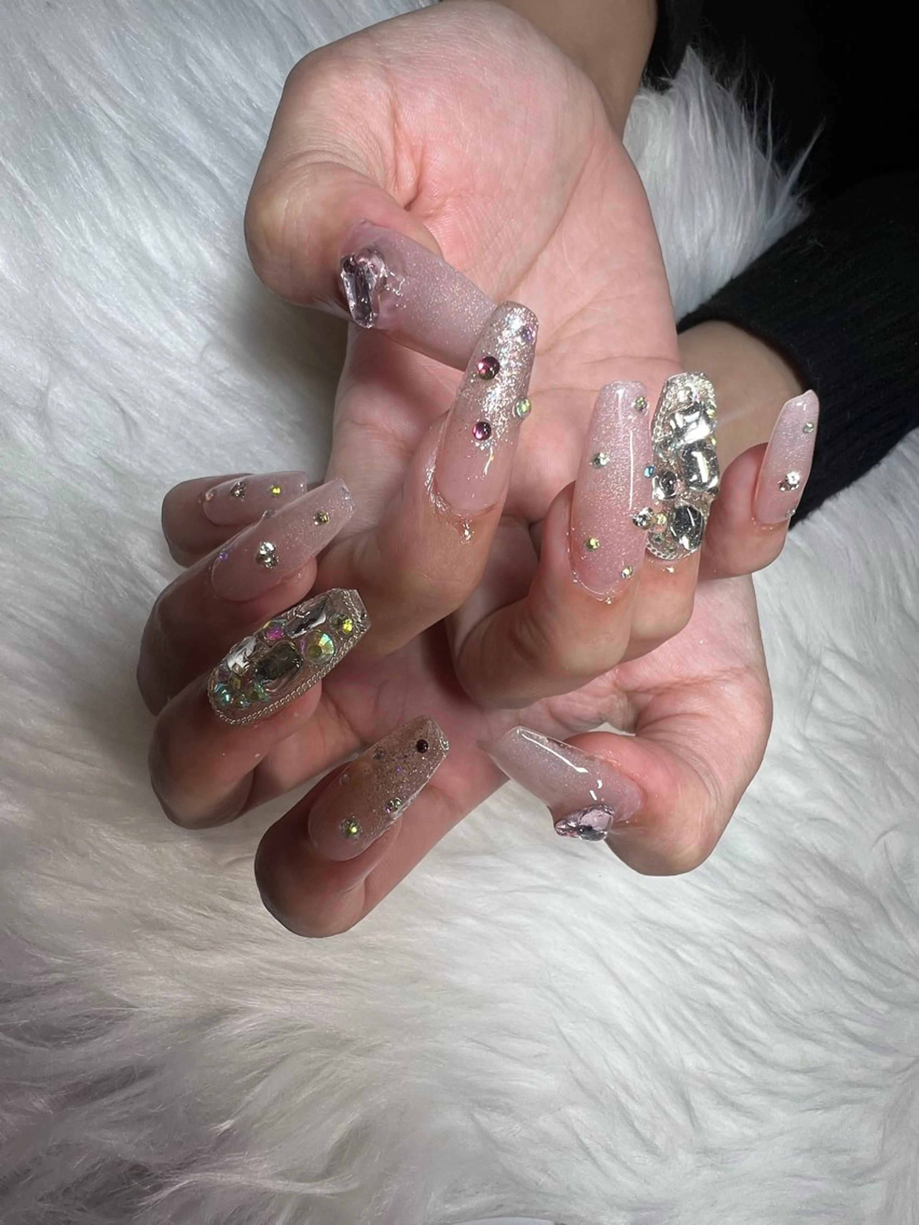 ネイル ロングネイル ハンドネイル Ruana Nailのネイルデザイン