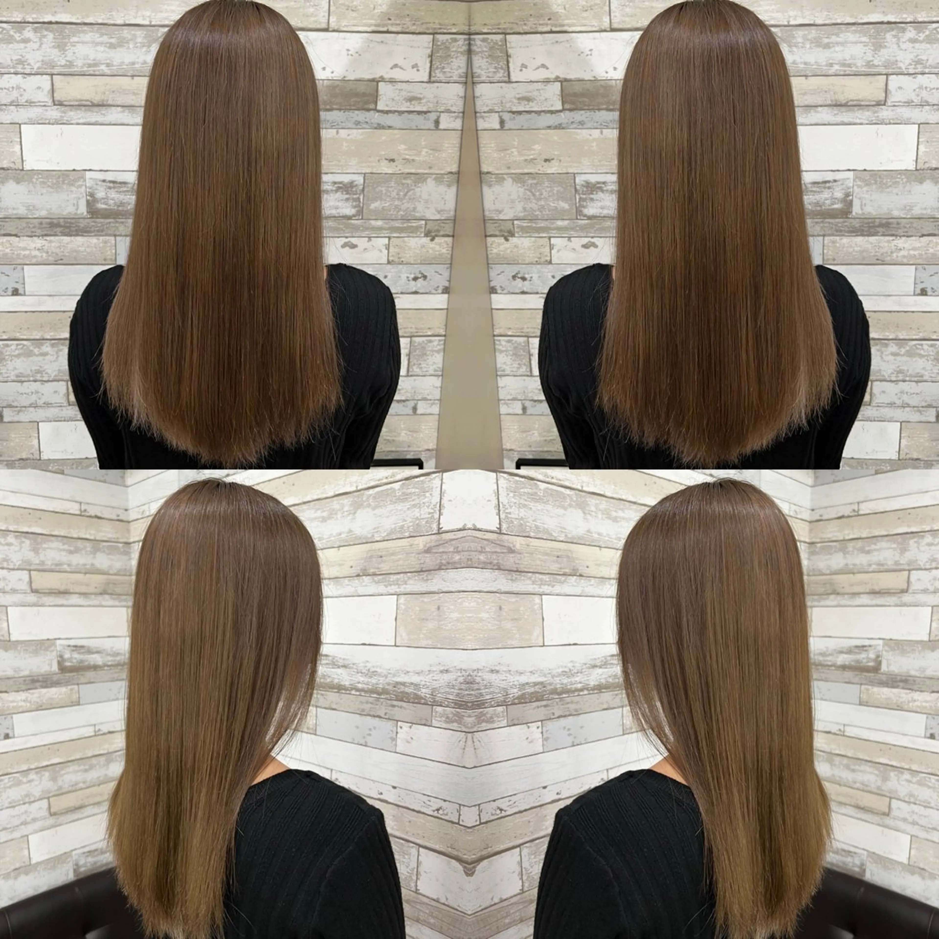 ロング カラー ヘアカラー トリートメント "PEPPU "所属・派手髪、透明感カラー ショートヘアShinのヘアスタイル
