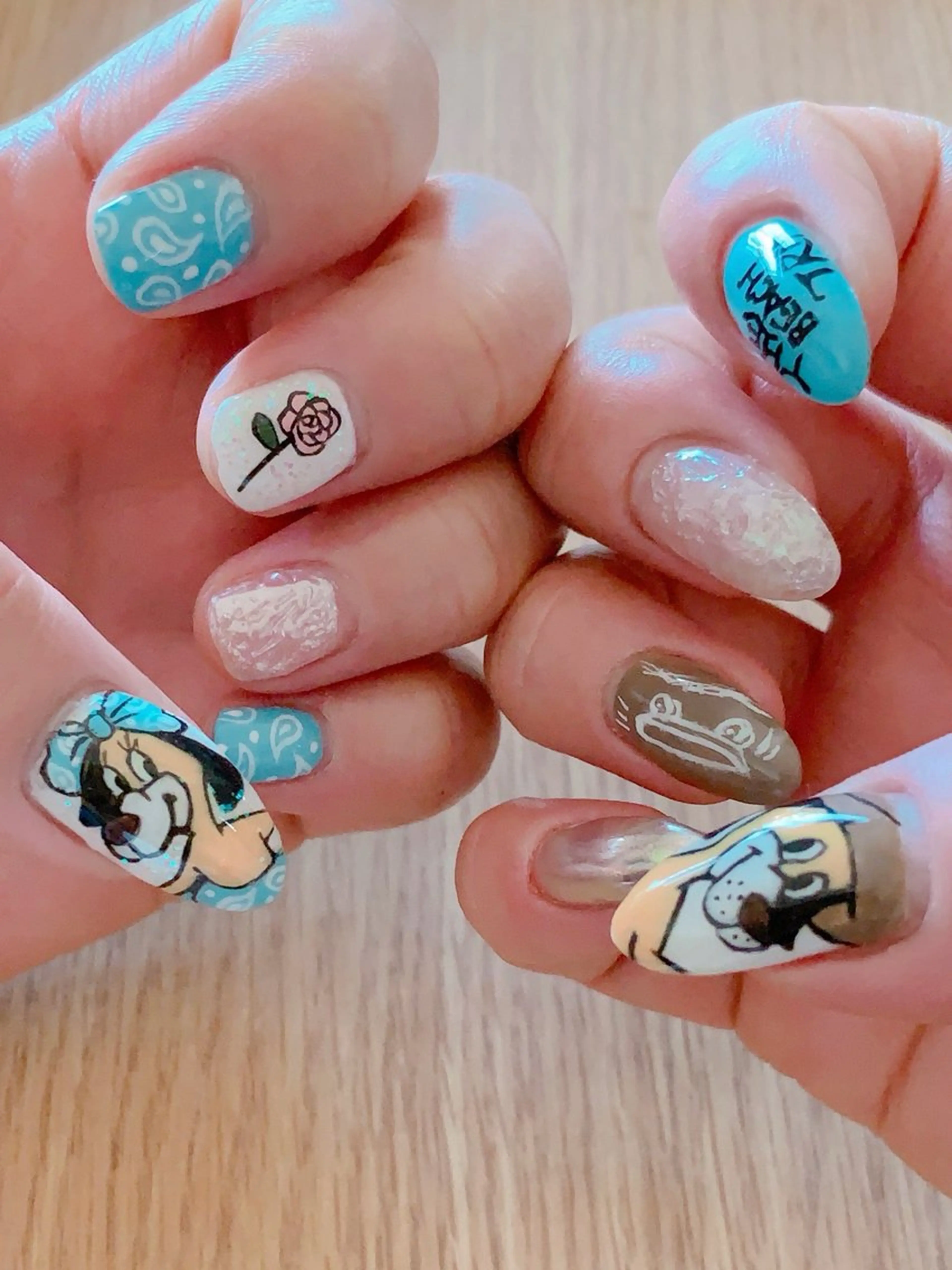 ミディアム ハンドネイル Nail_Aroma KOKOのネイルデザイン