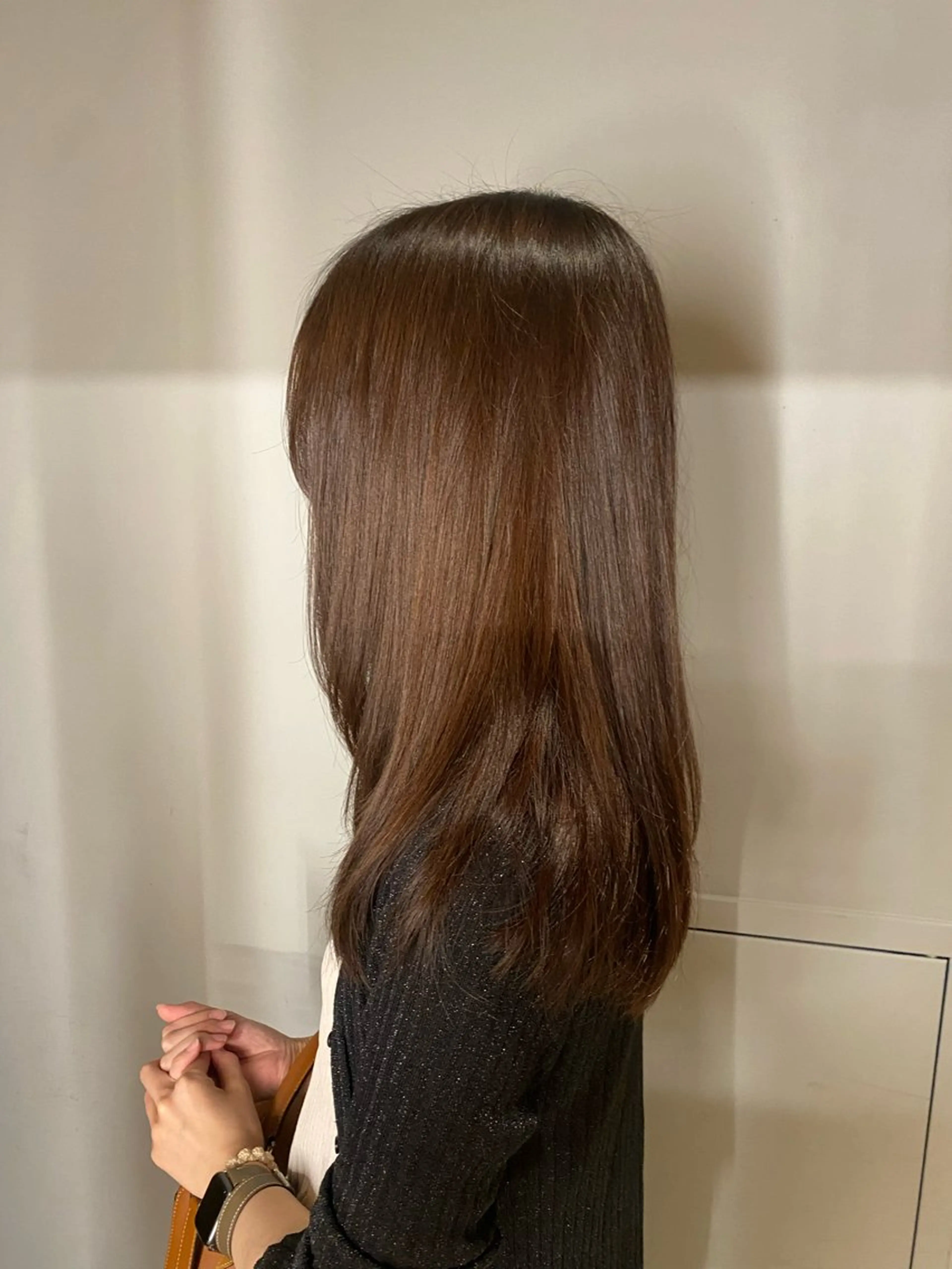 ミディアム カラー ヘアカラー 似合わせカット カラー🪿 moeのヘアスタイル