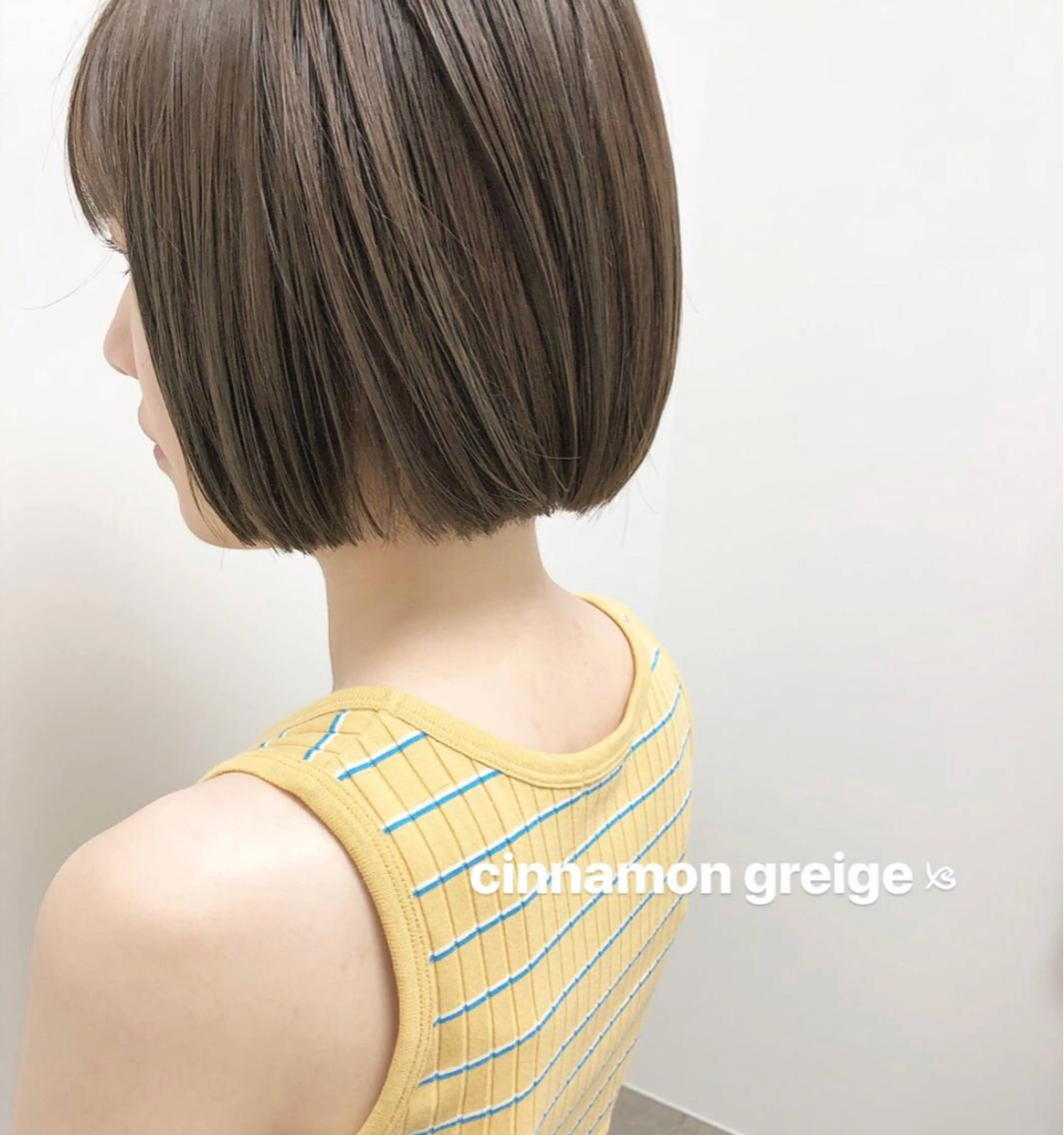 ショート カラー ボブ autre所属・大久保 ひでなりのヘアスタイル