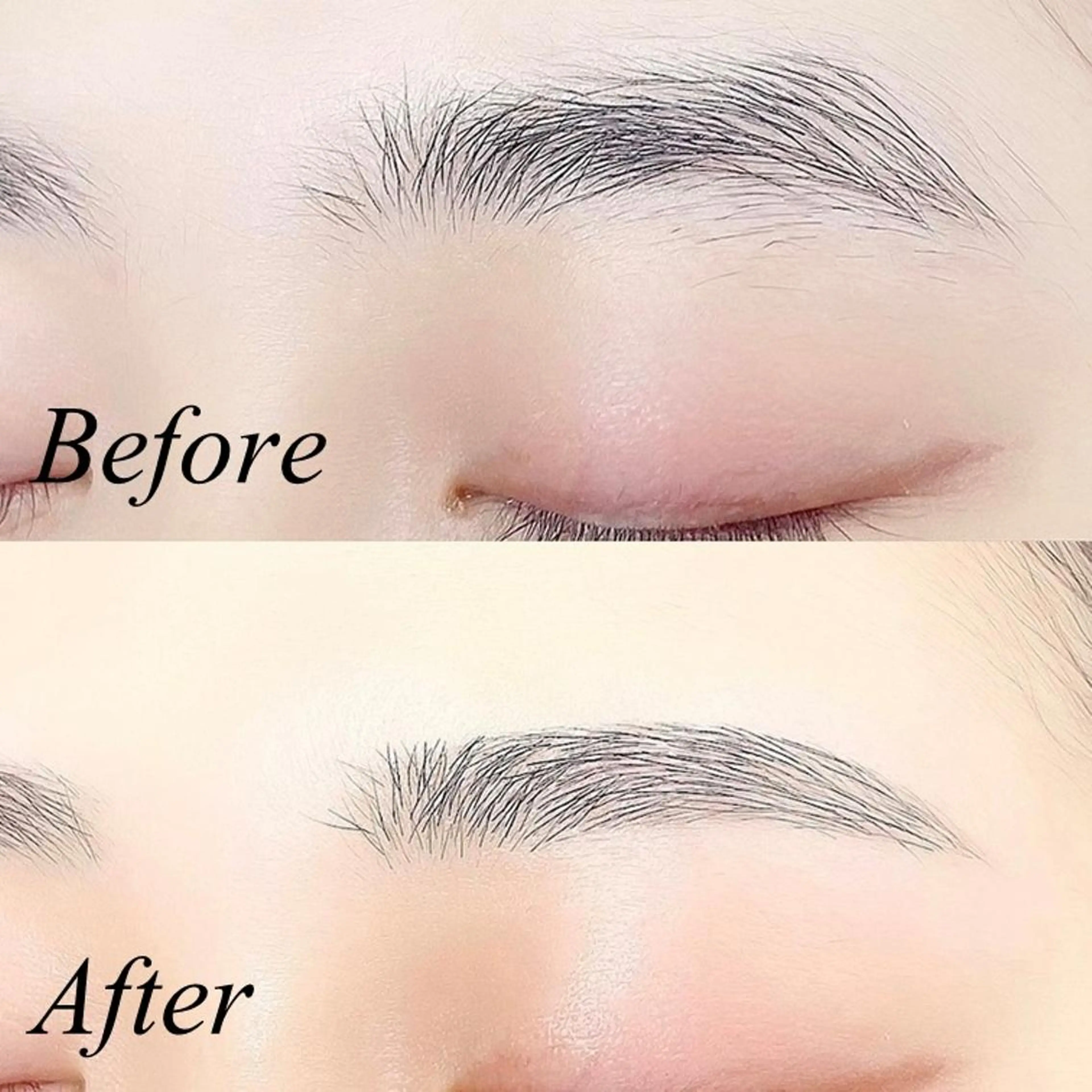 学割U24🎓《ツルツル美顔💆🏻》美眉アイブロウWAX＋フルフェイス(メイク込)の写真