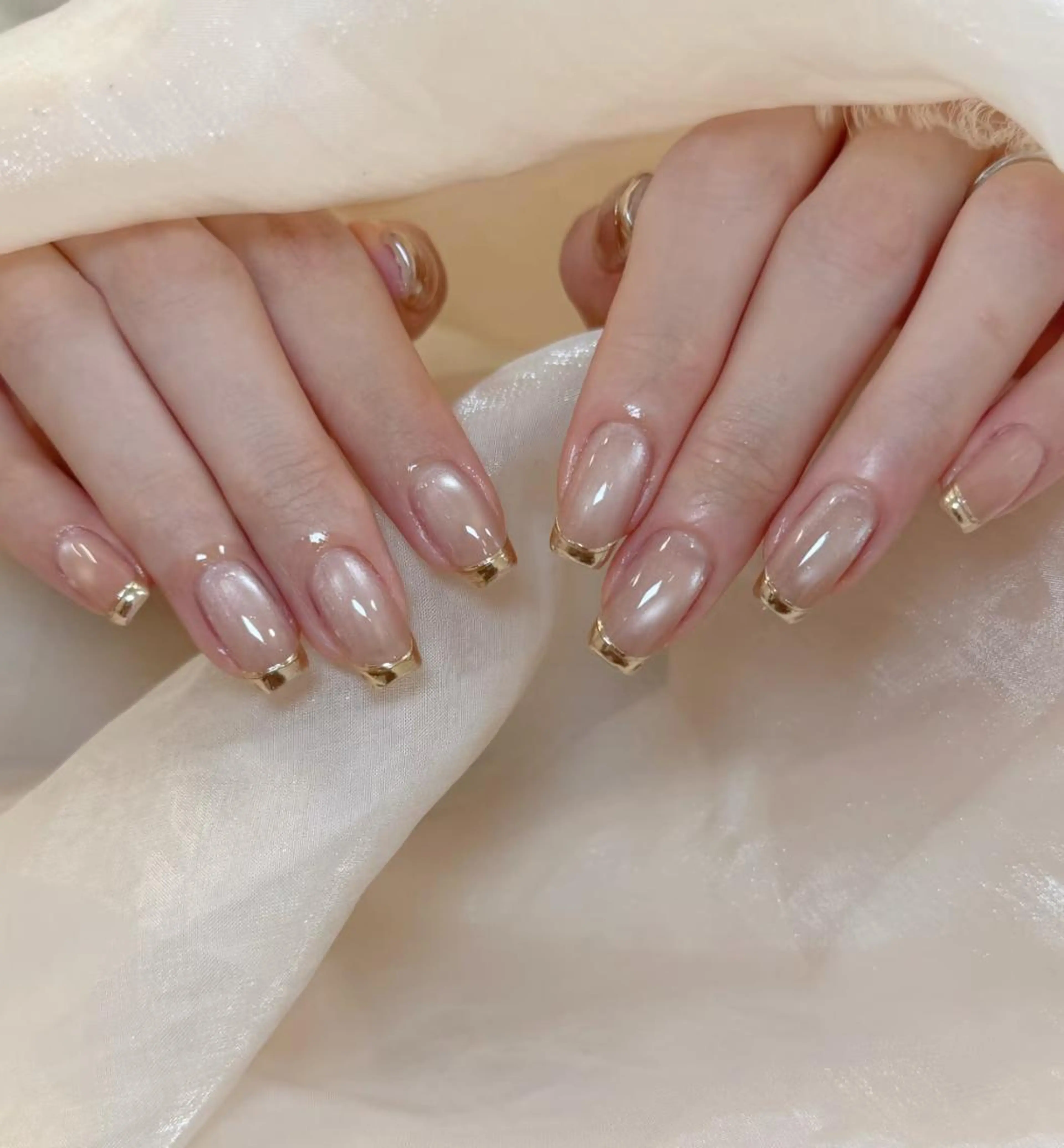 ネイル RAFFINE haru🦋🩵のネイルデザイン