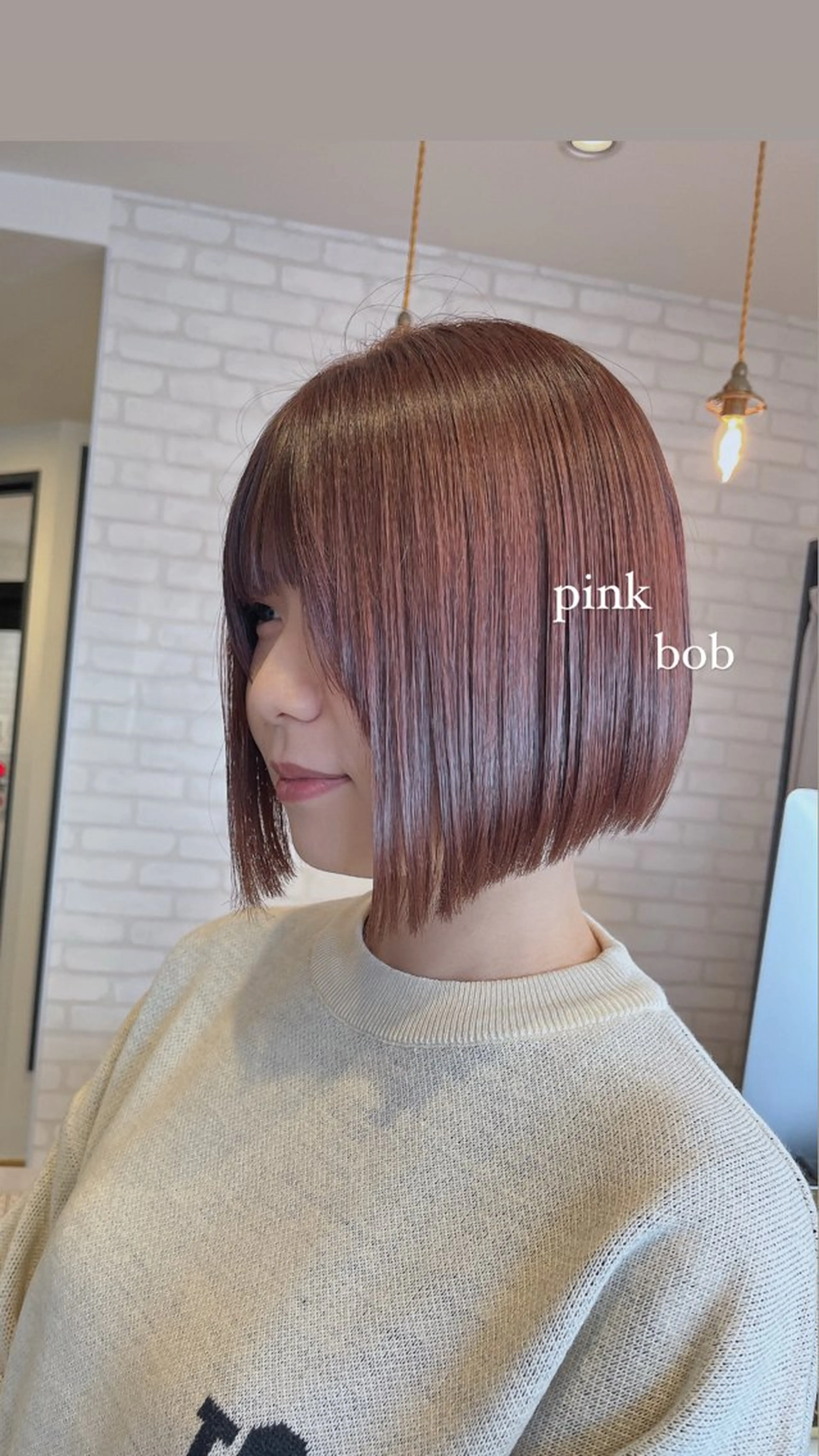 ショート カット ヘアカラー トリートメント 緒方 つばさのヘアスタイル