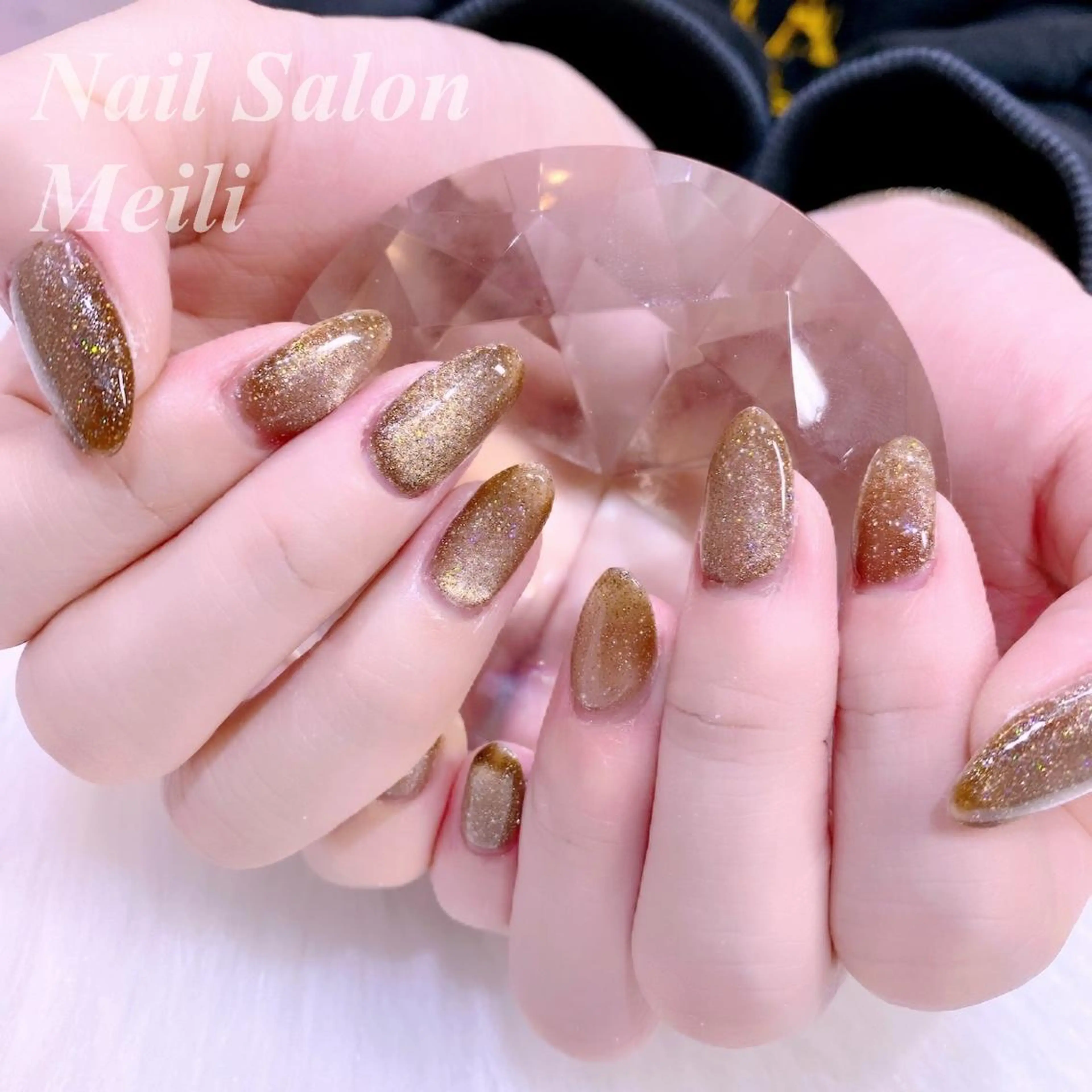 ネイル マグネットネイル NAILSALON MEILIのネイルデザイン